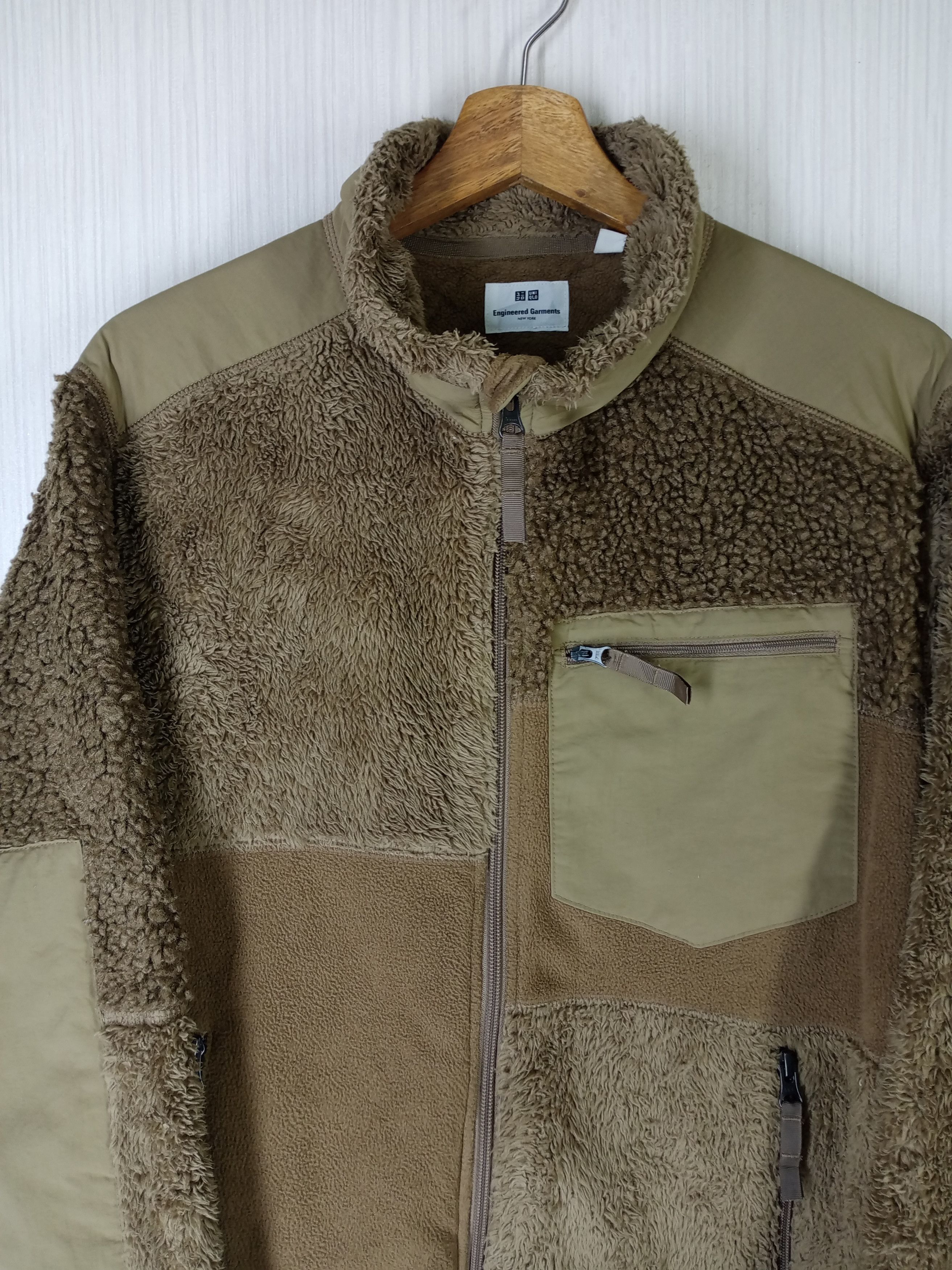 Engineered Garments × Uniqlo Uniqlo X Engineered Garments Combination Fleece Jacket Size US XS / EU 42 / 0 - 5 Thumbnail
