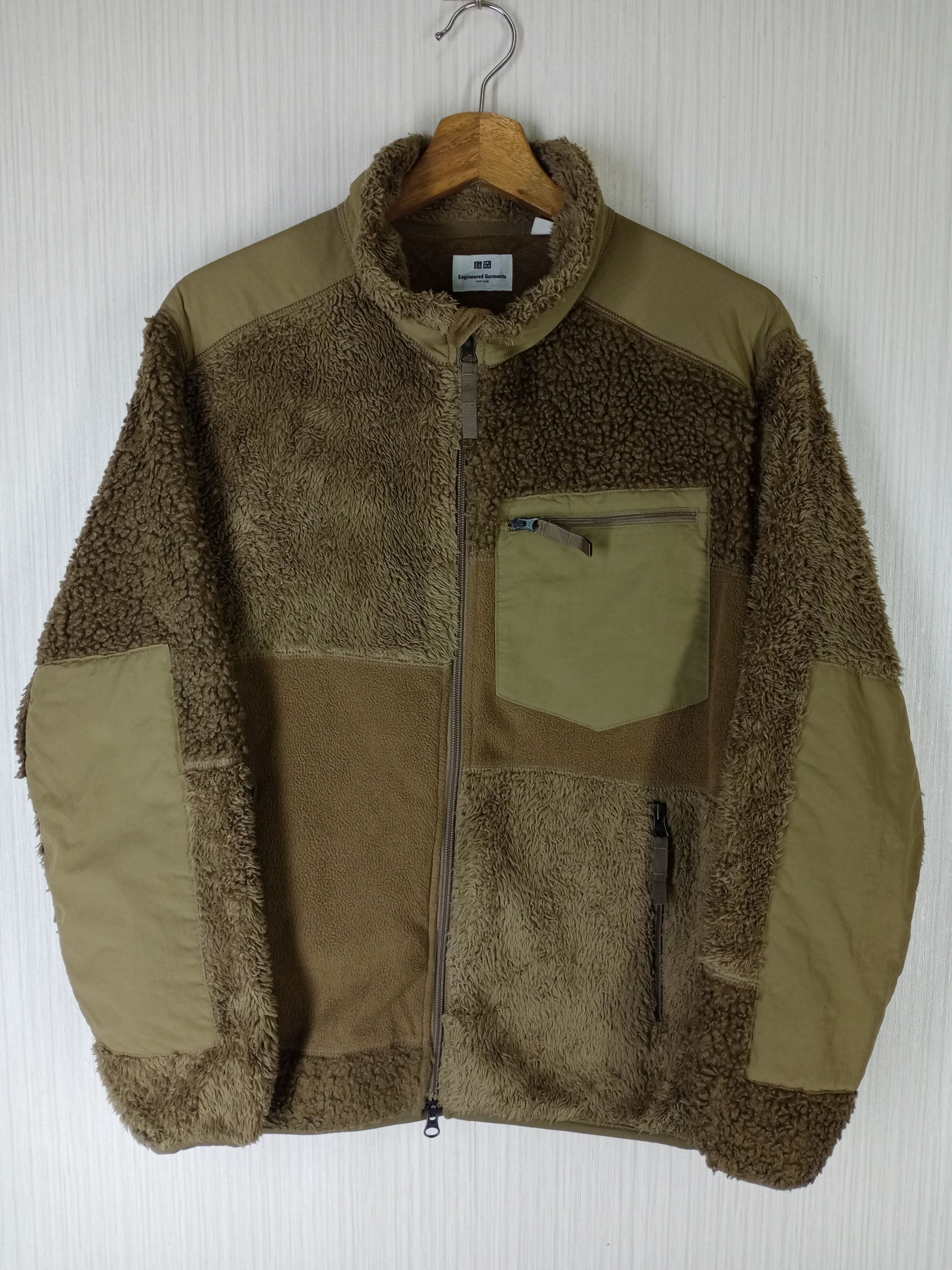 Engineered Garments × Uniqlo Uniqlo X Engineered Garments Combination Fleece Jacket Size US XS / EU 42 / 0 - 1 Thumbnail