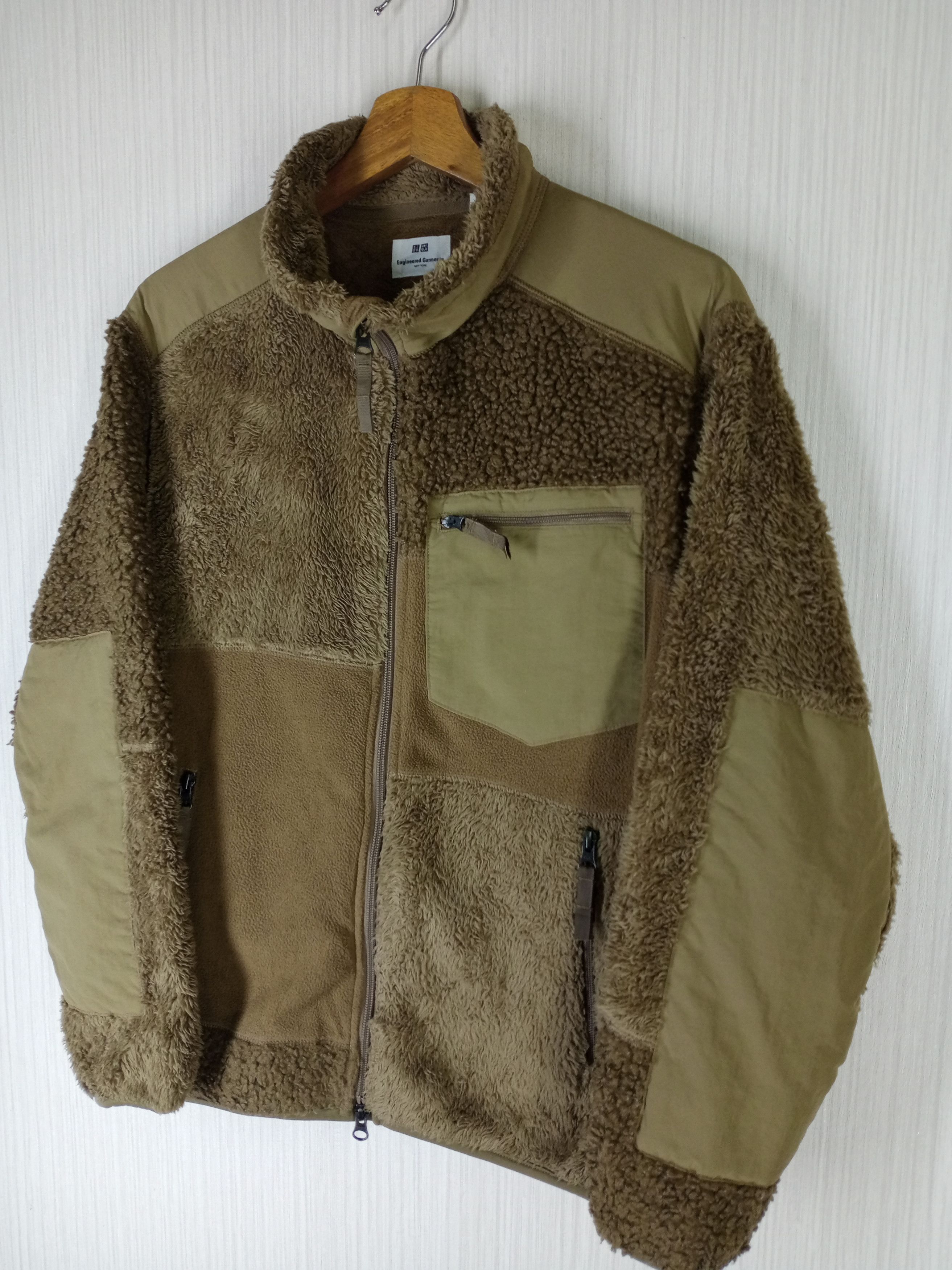 Engineered Garments × Uniqlo Uniqlo X Engineered Garments Combination Fleece Jacket Size US XS / EU 42 / 0 - 4 Thumbnail