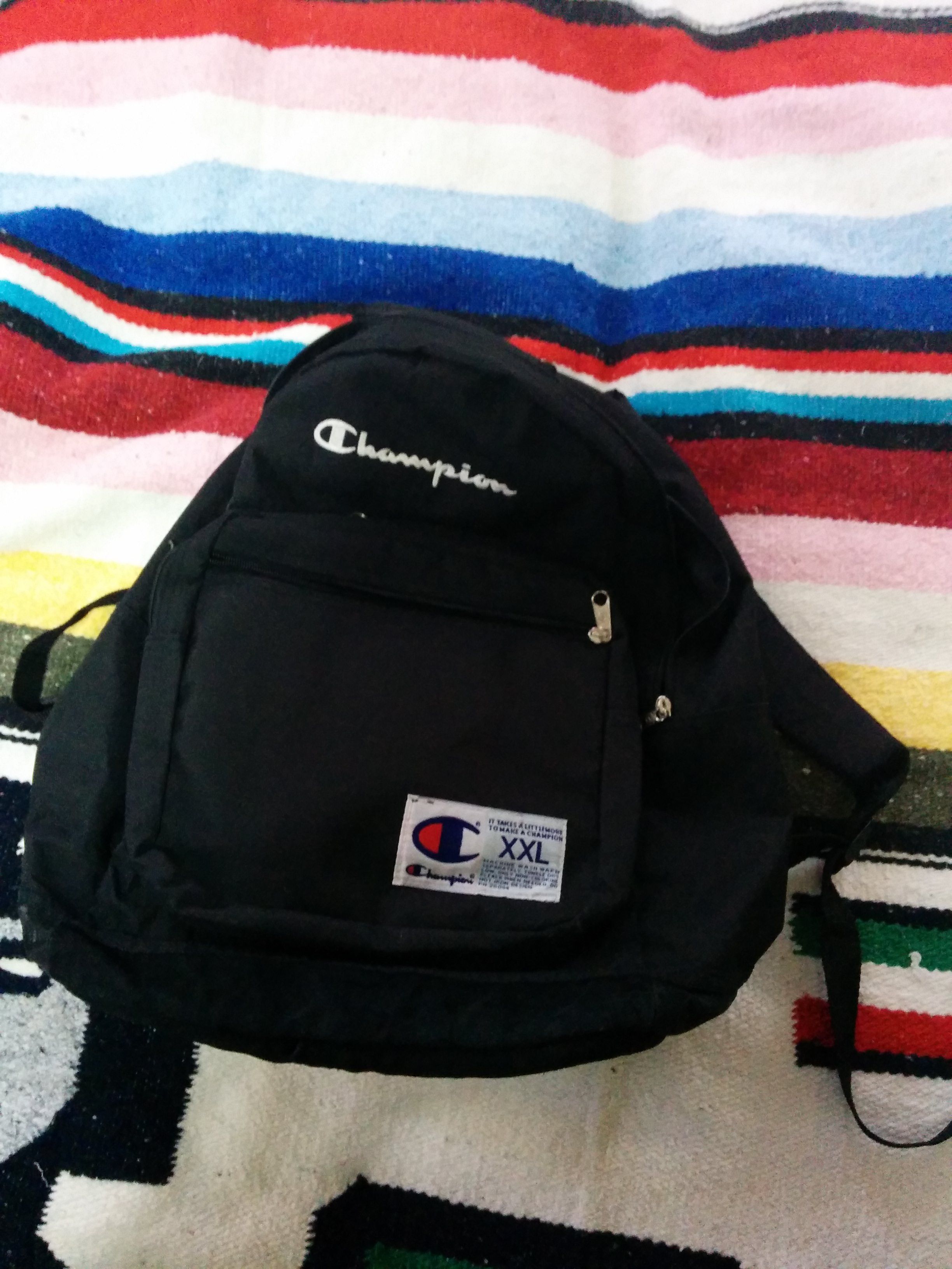 Champion × Vintage Champion backpack vintage Size ONE SIZE - 1 Thumbnail