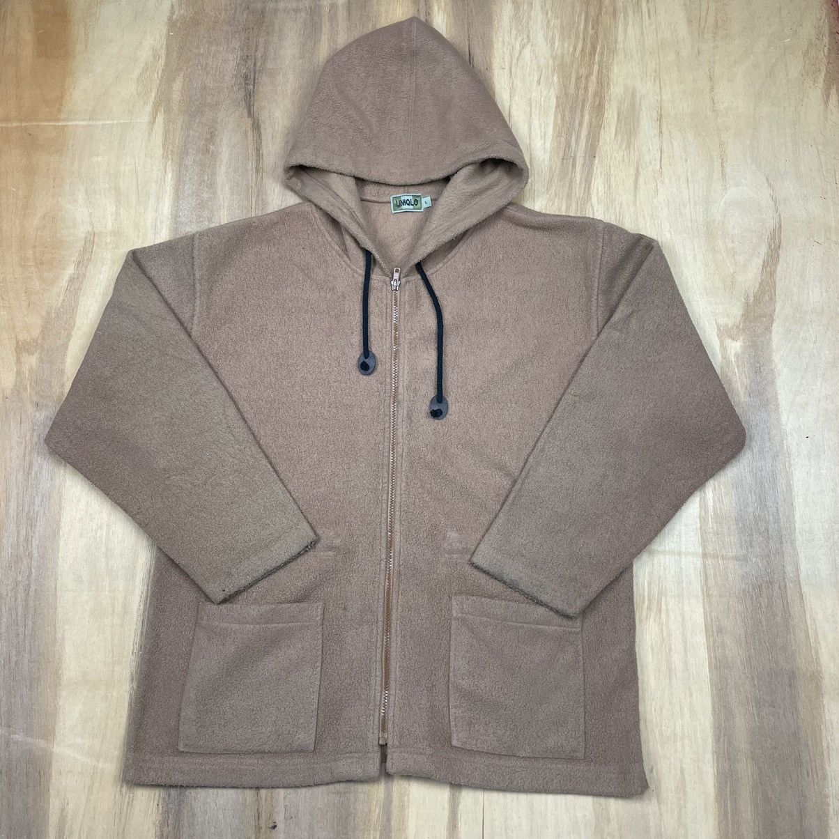 Japanese Brand × Uniqlo Vintage Uniqlo Fleece Hoodie Zipper Jacket Size US L / EU 52-54 / 3 - 1 Thumbnail