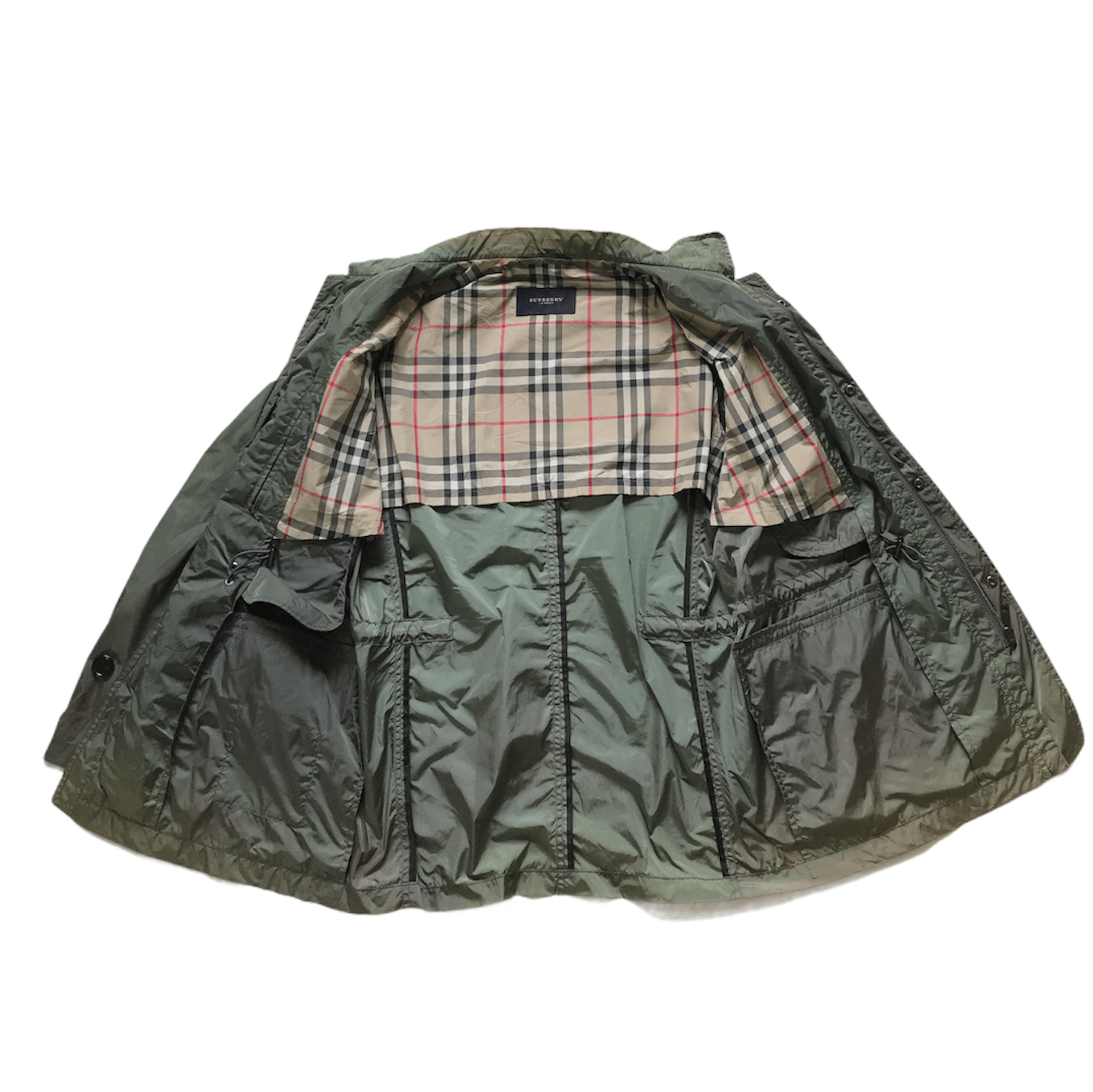 Burberry Burberry Nova Checks Nylon Jacket Size US M / EU 48-50 / 2 - 2 Thumbnail