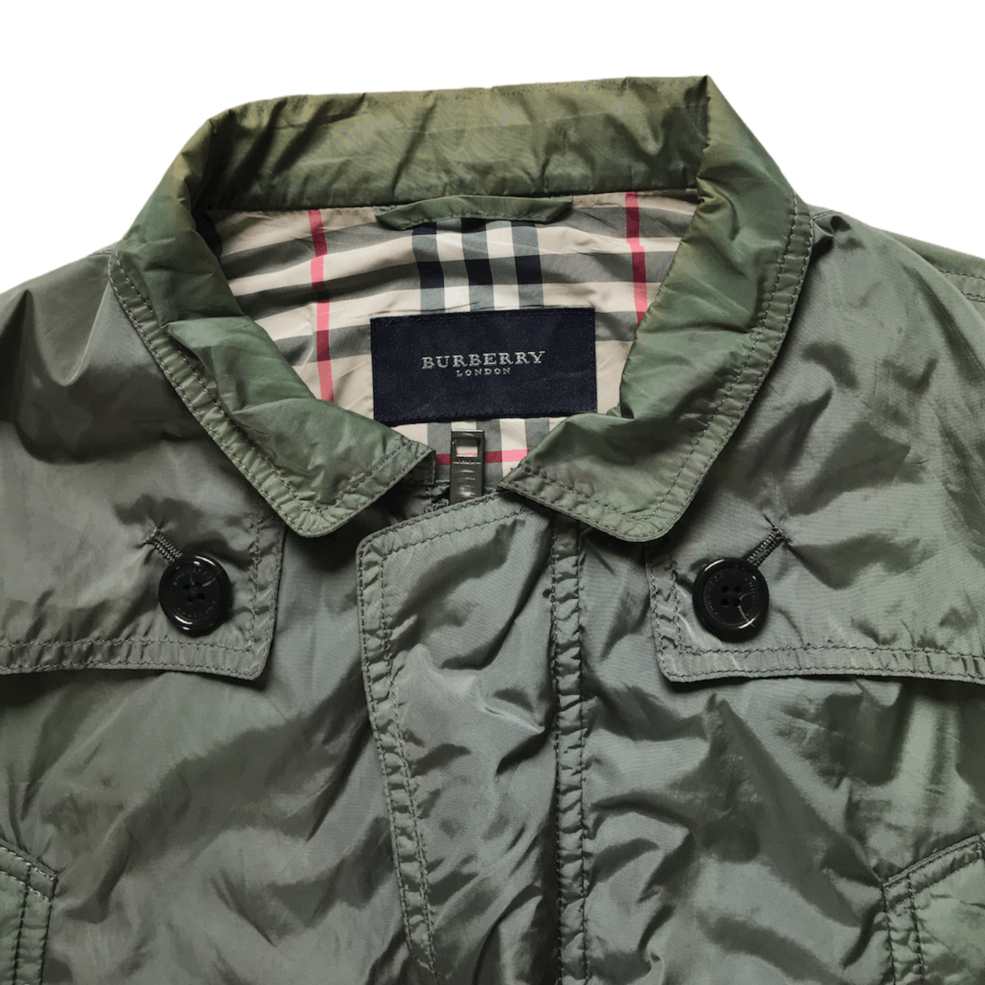 Burberry Burberry Nova Checks Nylon Jacket Size US M / EU 48-50 / 2 - 5 Thumbnail