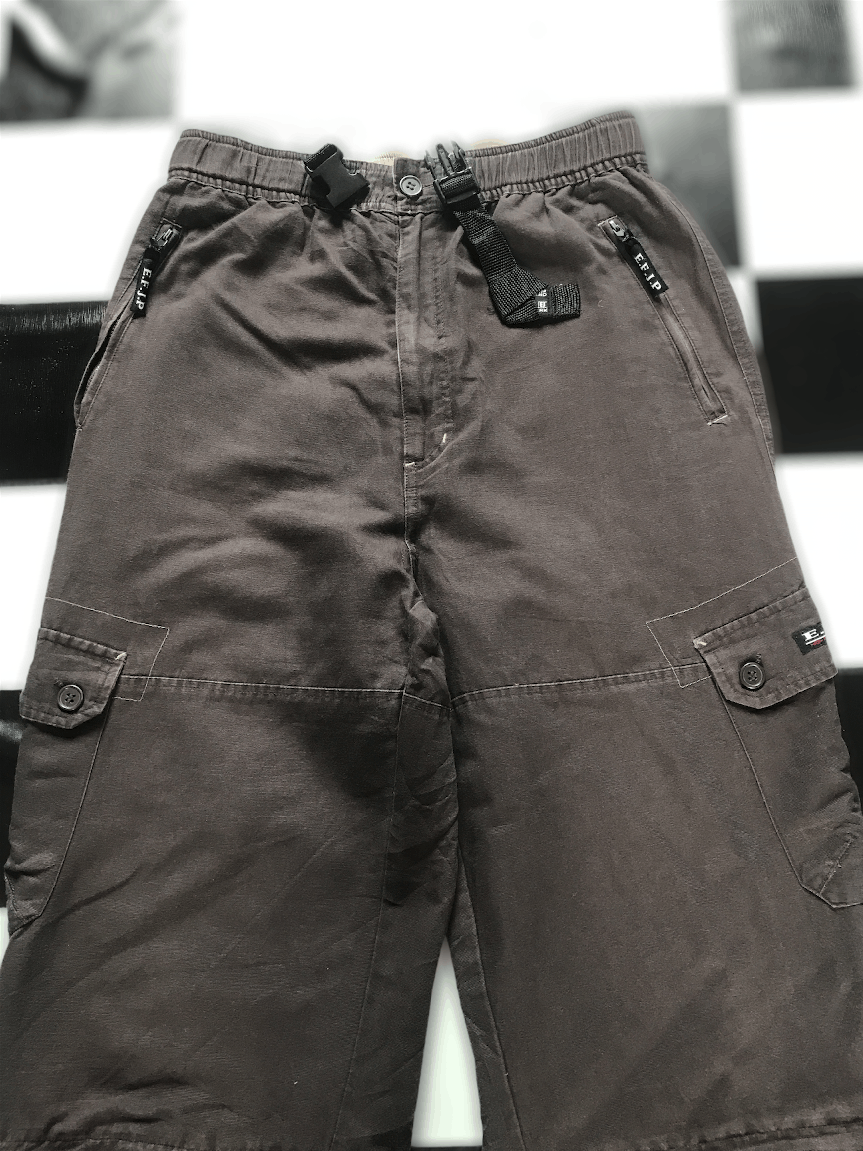 Japanese Brand E.F.J.P Cargo pants Multiple Pockets Size US 30 / EU 46 - 3 Thumbnail