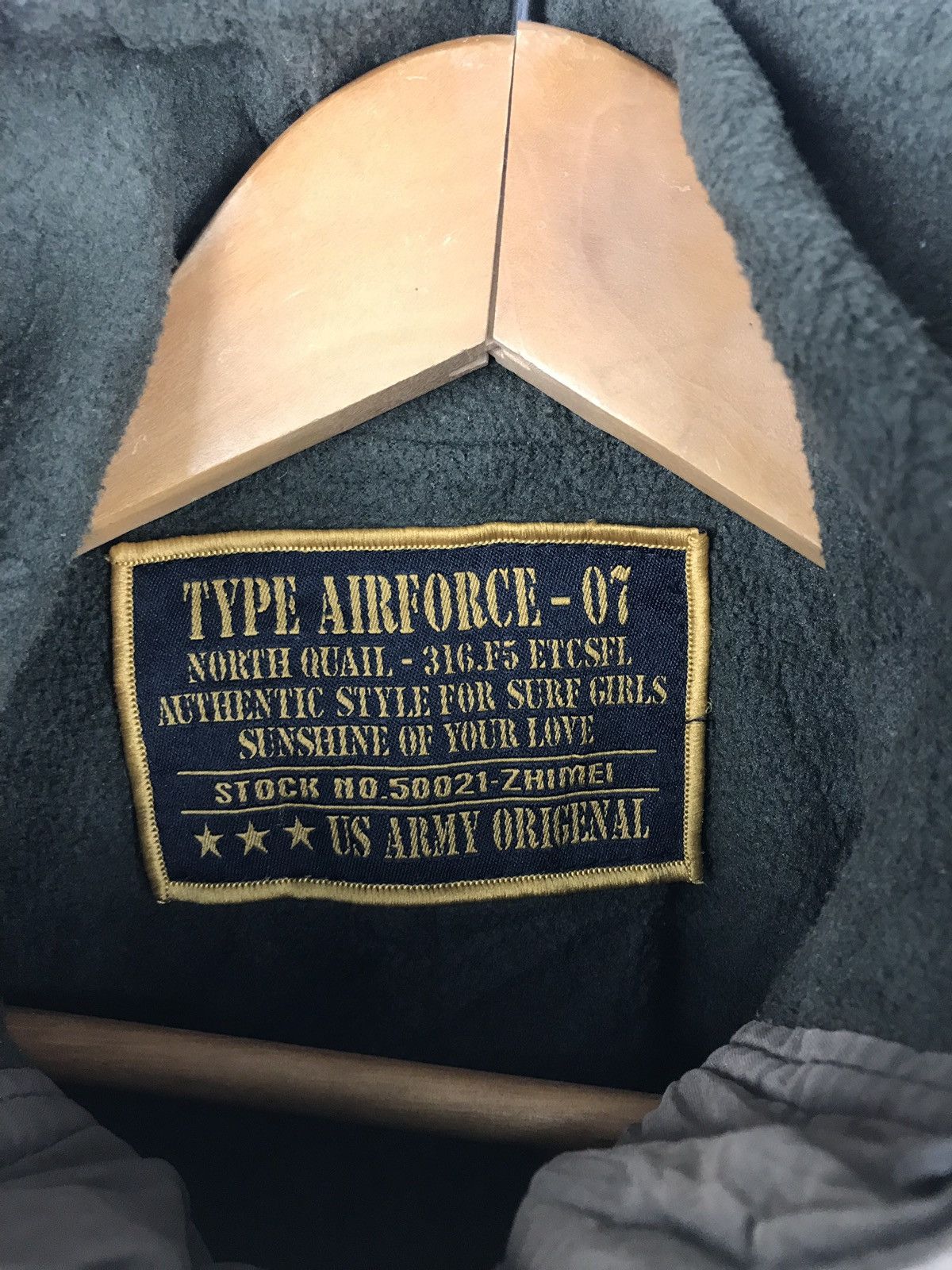 Vintage Air force -07 jacket us army Size US M / EU 48-50 / 2 - 9 Thumbnail