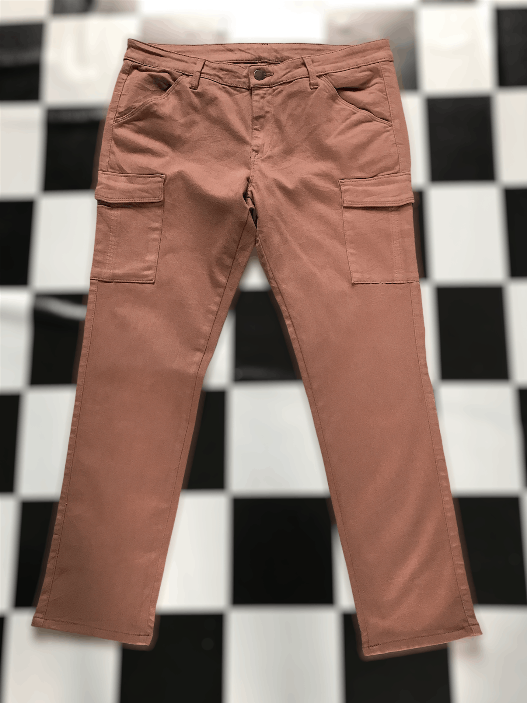 Japanese Brand × Uniqlo × Vintage Vintage Uniqlo Skinny Cargo Pants Size US 33 - 1 Thumbnail