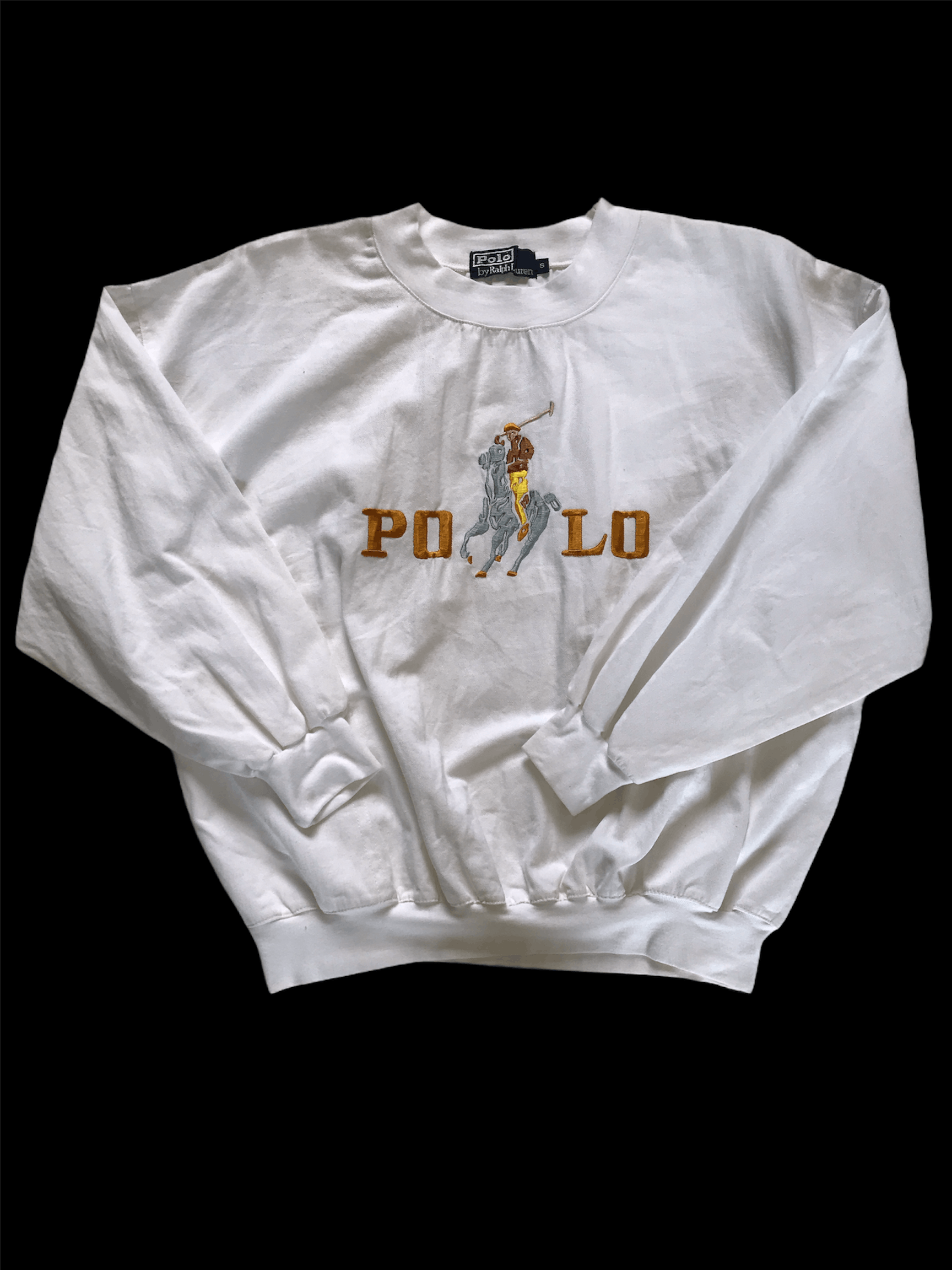 Polo Ralph Lauren × Vintage Vintage Polo Sweatshirts Big Logo Size US S / EU 44-46 / 1 - 1 Thumbnail