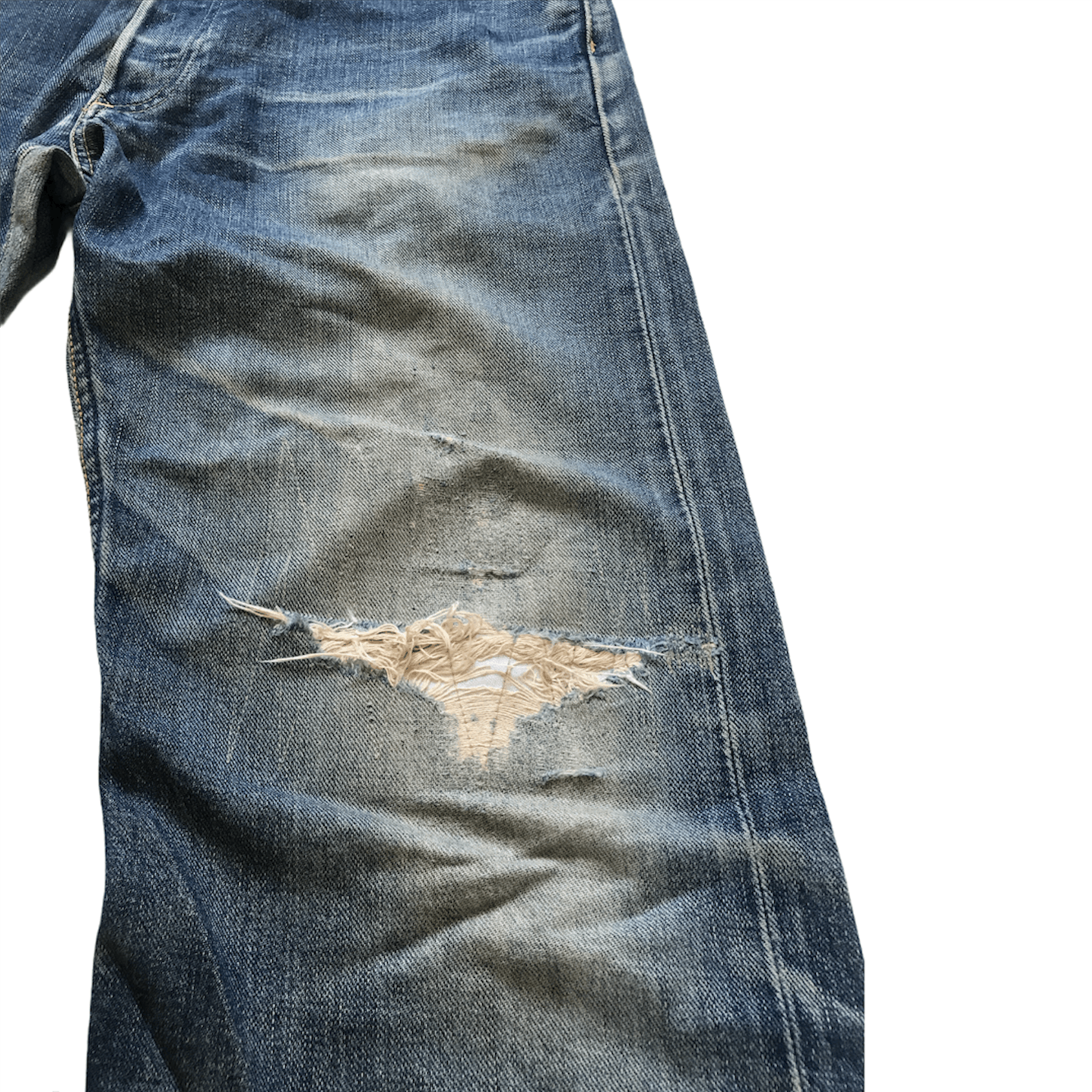 Lee × Vintage Vintage Distressed Lee Jeans Size US 33 - 4 Thumbnail