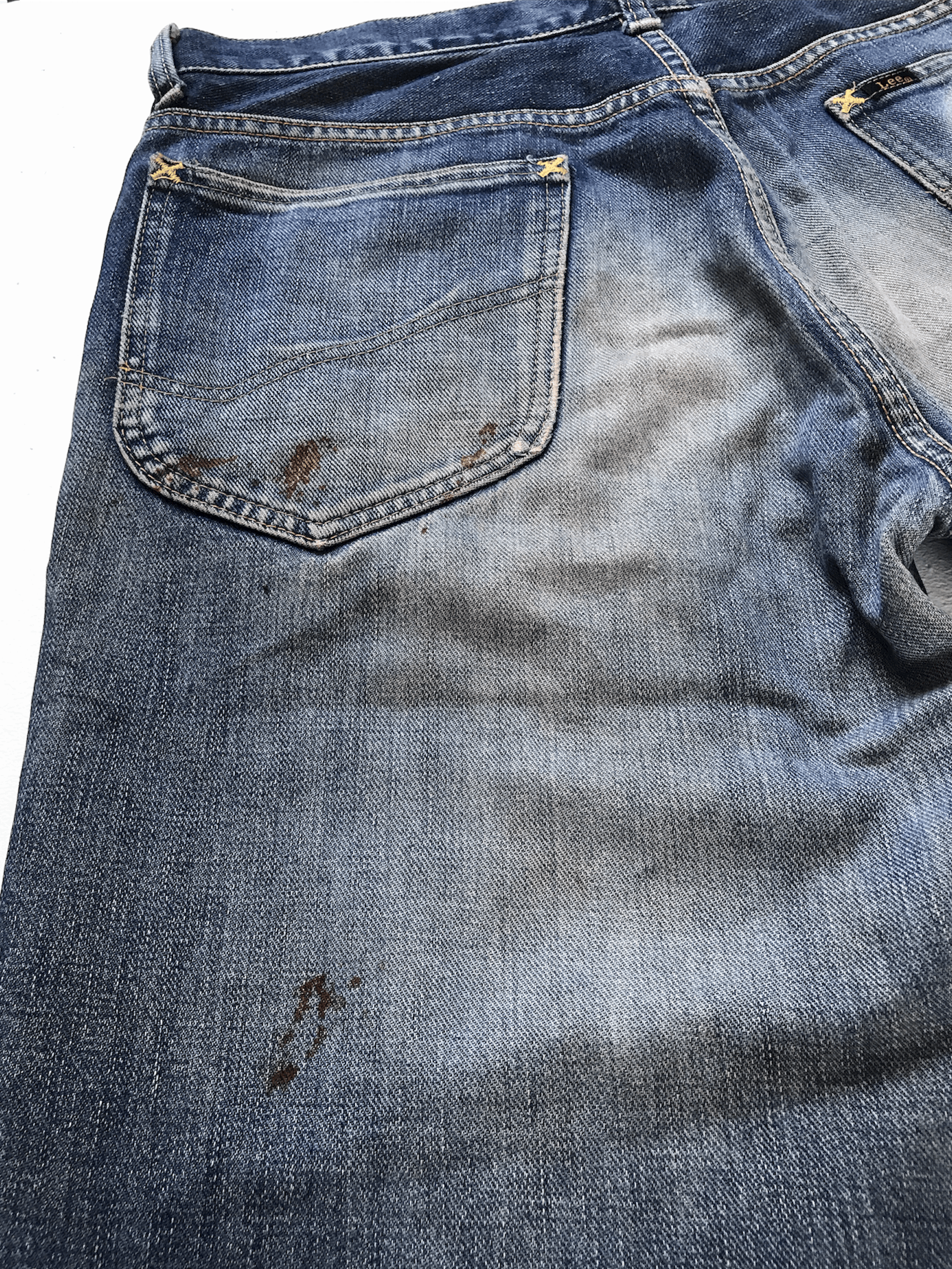 Lee × Vintage Vintage Distressed Lee Jeans Size US 33 - 6 Thumbnail