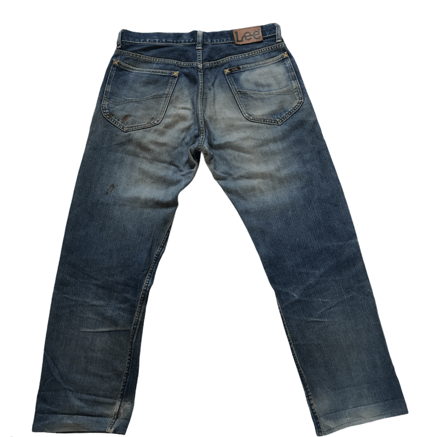 Lee × Vintage Vintage Distressed Lee Jeans Size US 33 - 2 Thumbnail