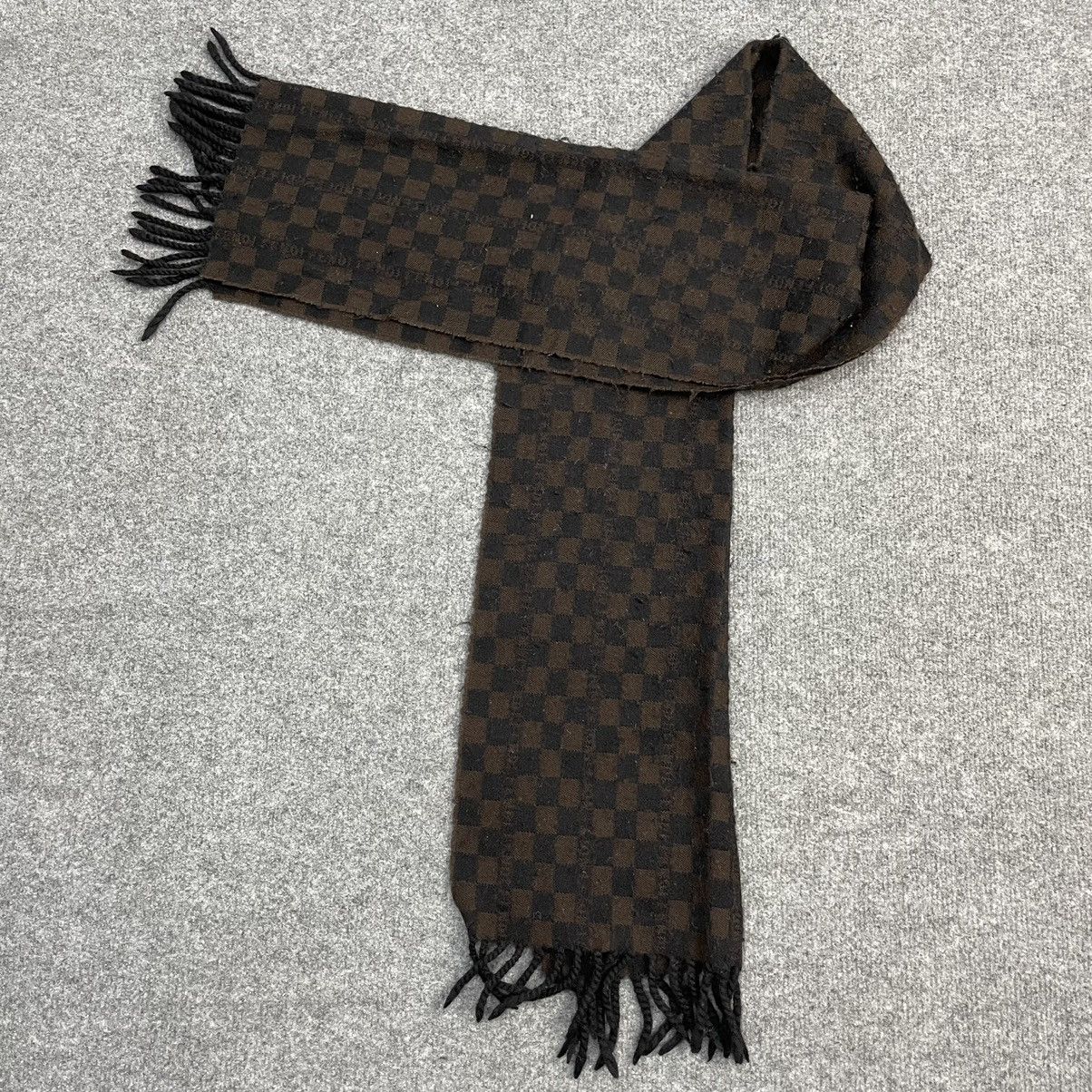 Vintage Fendi Scarf/ Muffler Wool Size ONE SIZE - 2 Thumbnail
