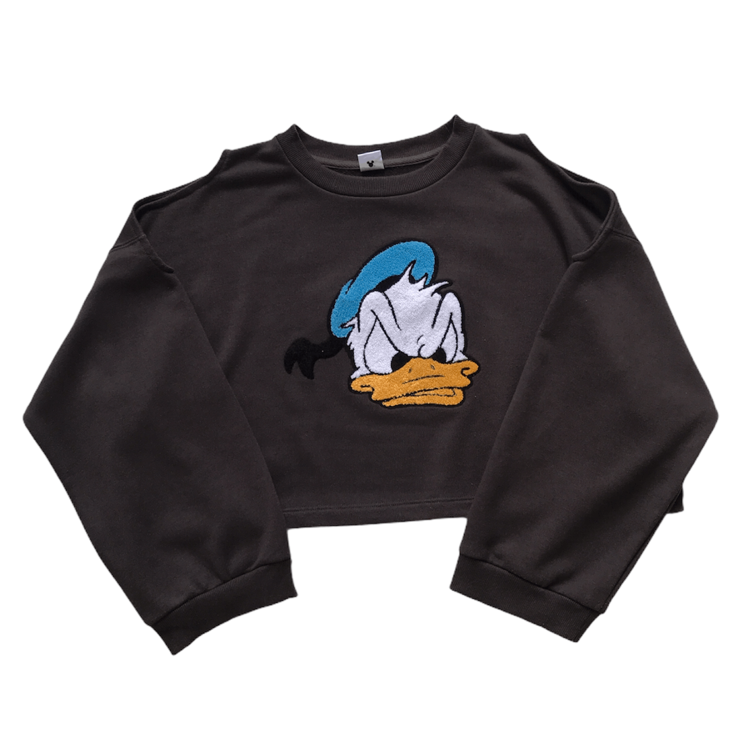 Disney × Mickey Unlimited × Vintage Vintage Donald Duck Croptop Shirt Size US L / EU 52-54 / 3 - 1 Thumbnail