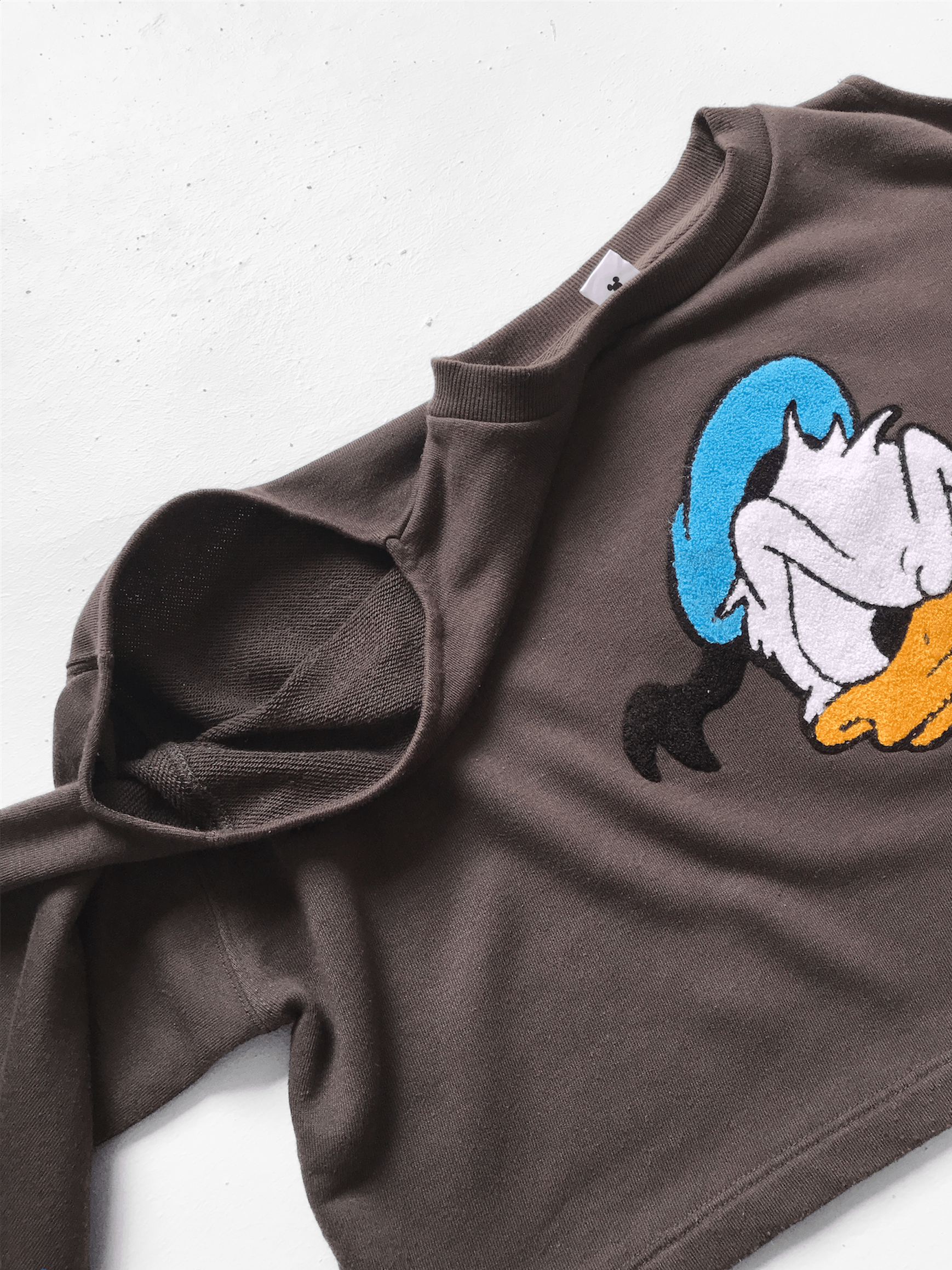 Disney × Mickey Unlimited × Vintage Vintage Donald Duck Croptop Shirt Size US L / EU 52-54 / 3 - 3 Thumbnail