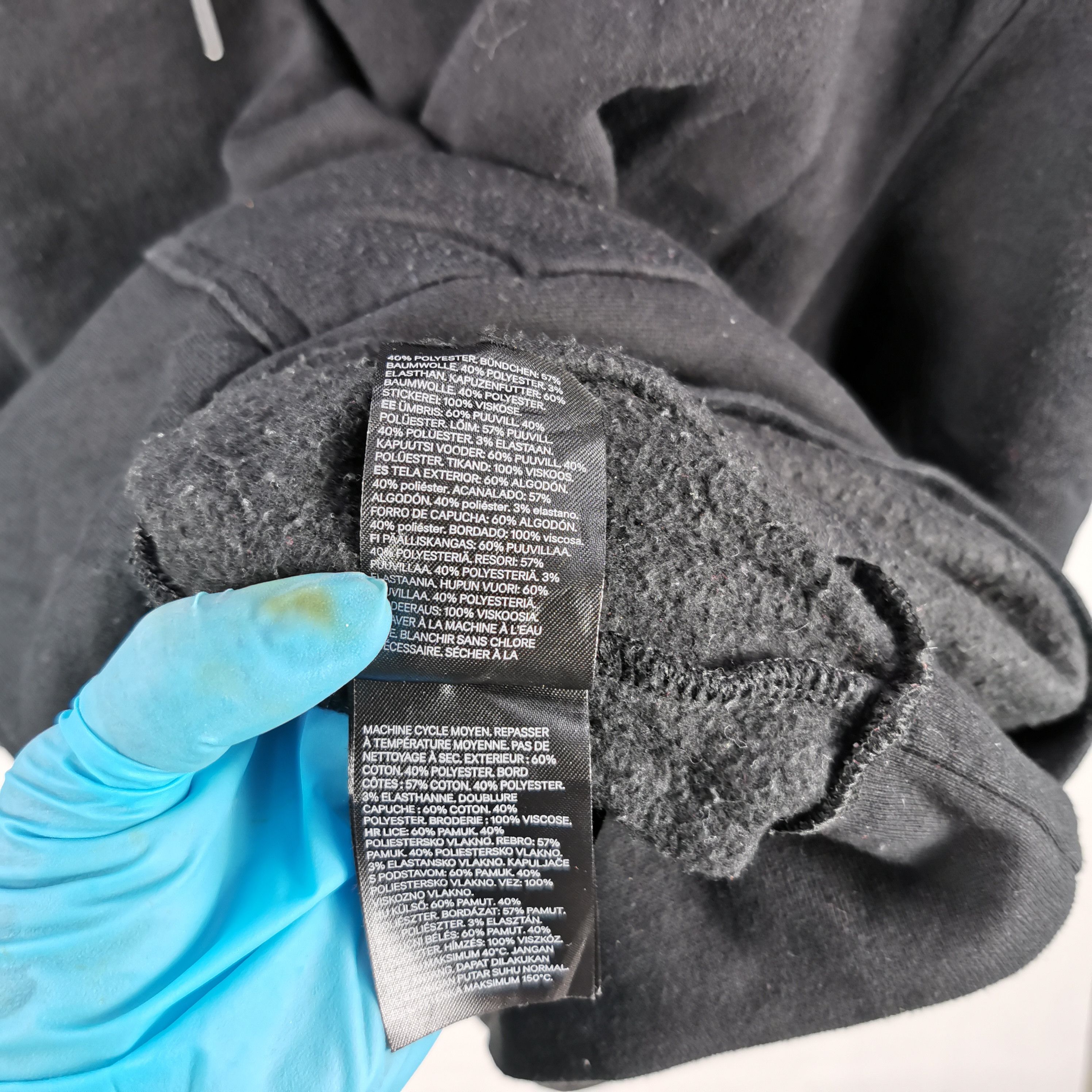 Japanese Brand × Vintage Vintage Careless Hoodie Sweater Embroider Bear | BS18858. Size US XL / EU 56 / 4 - 7 Thumbnail