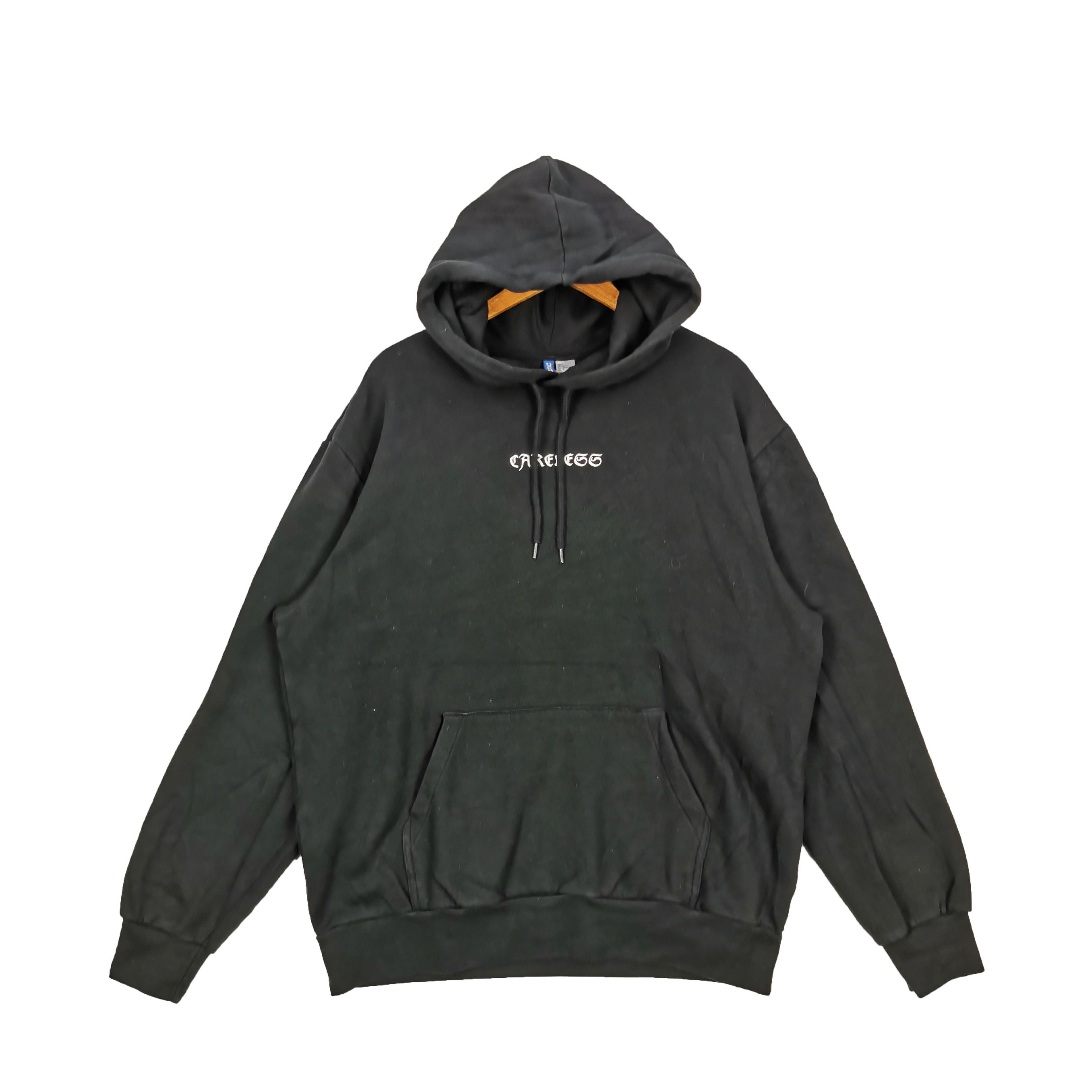 Japanese Brand × Vintage Vintage Careless Hoodie Sweater Embroider Bear | BS18858. Size US XL / EU 56 / 4 - 2 Thumbnail