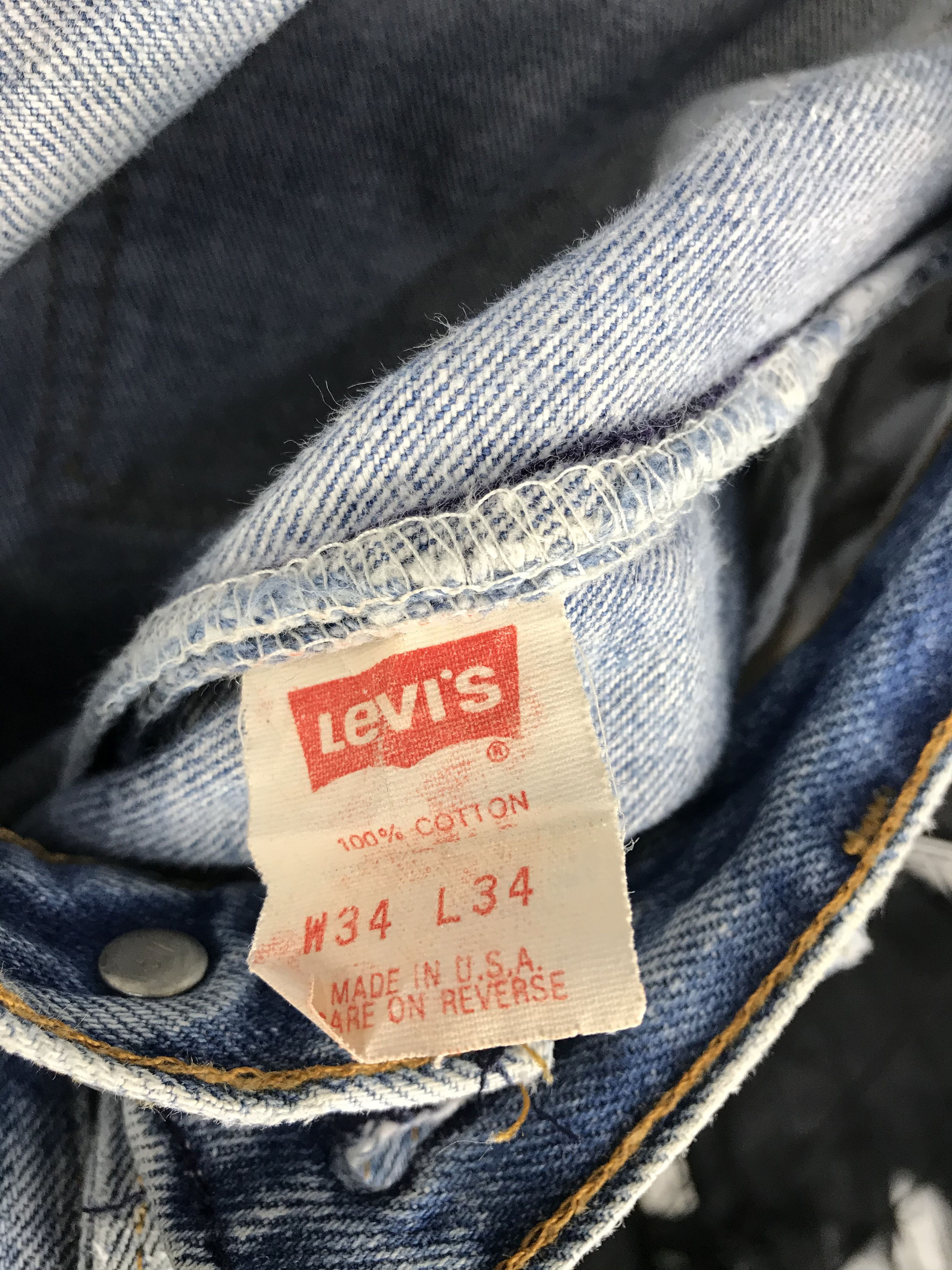 Levi's × Levi's Vintage Clothing Vintage Levi's Button 511 Size US 34 / EU 50 - 8 Thumbnail