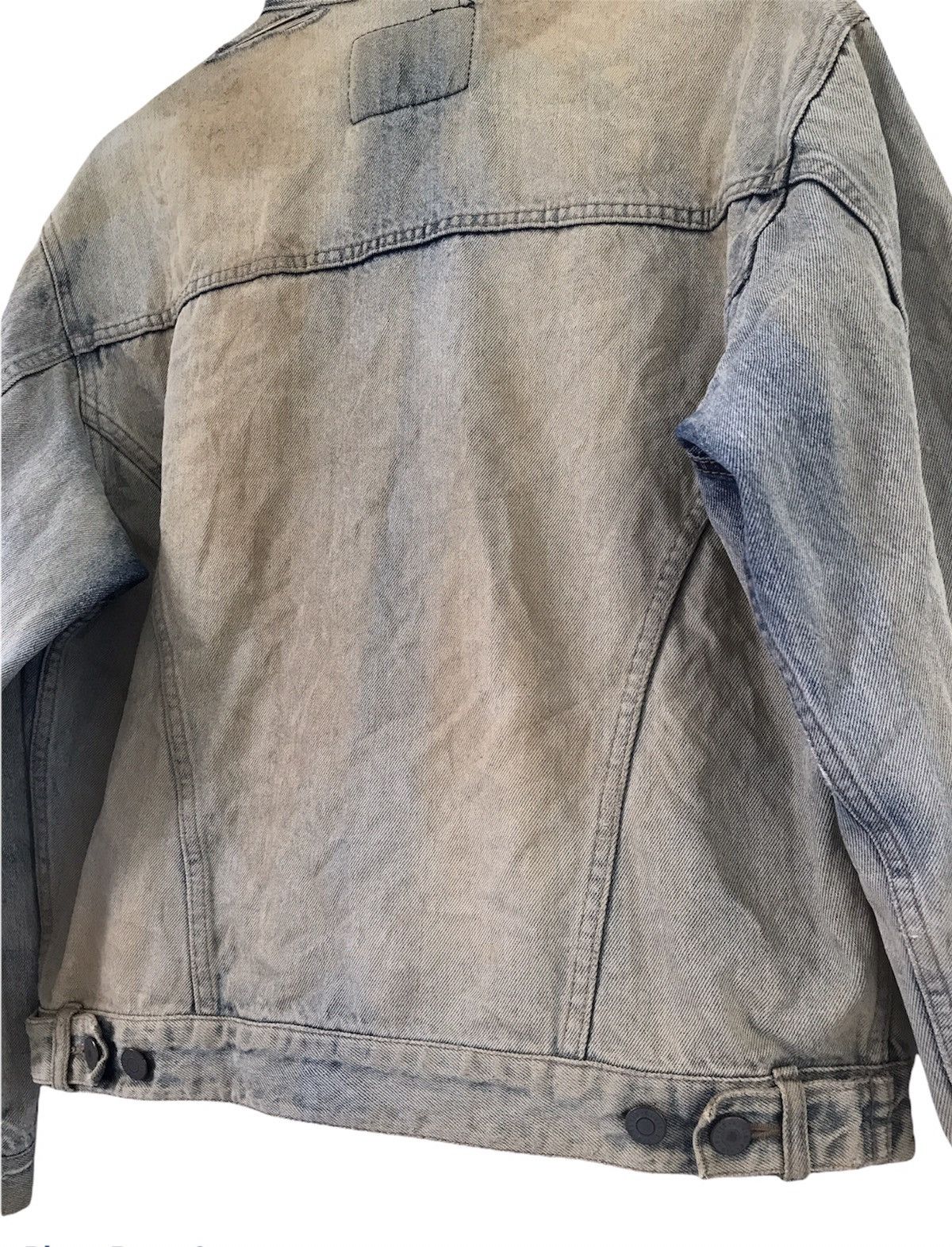 Vintage Vintage Elvis Presley Distressed Denim Jacket Size US M / EU 48-50 / 2 - 8 Thumbnail