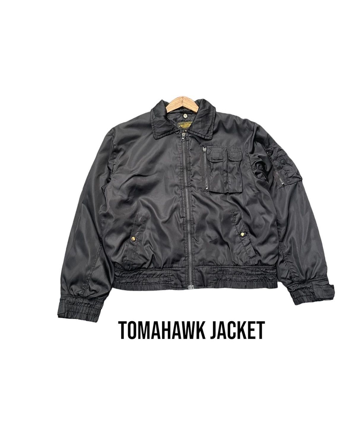 Japanese Brand Tomahawk Bomber Jacket Size US L / EU 52-54 / 3 - 1 Thumbnail