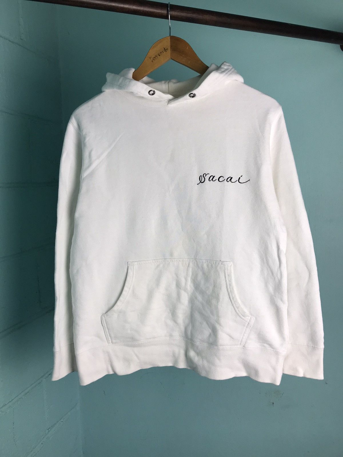Sacai SS19 Sacai X Dr Woo Limited Edition White Hoodie Size US M / EU 48-50 / 2 - 6 Thumbnail