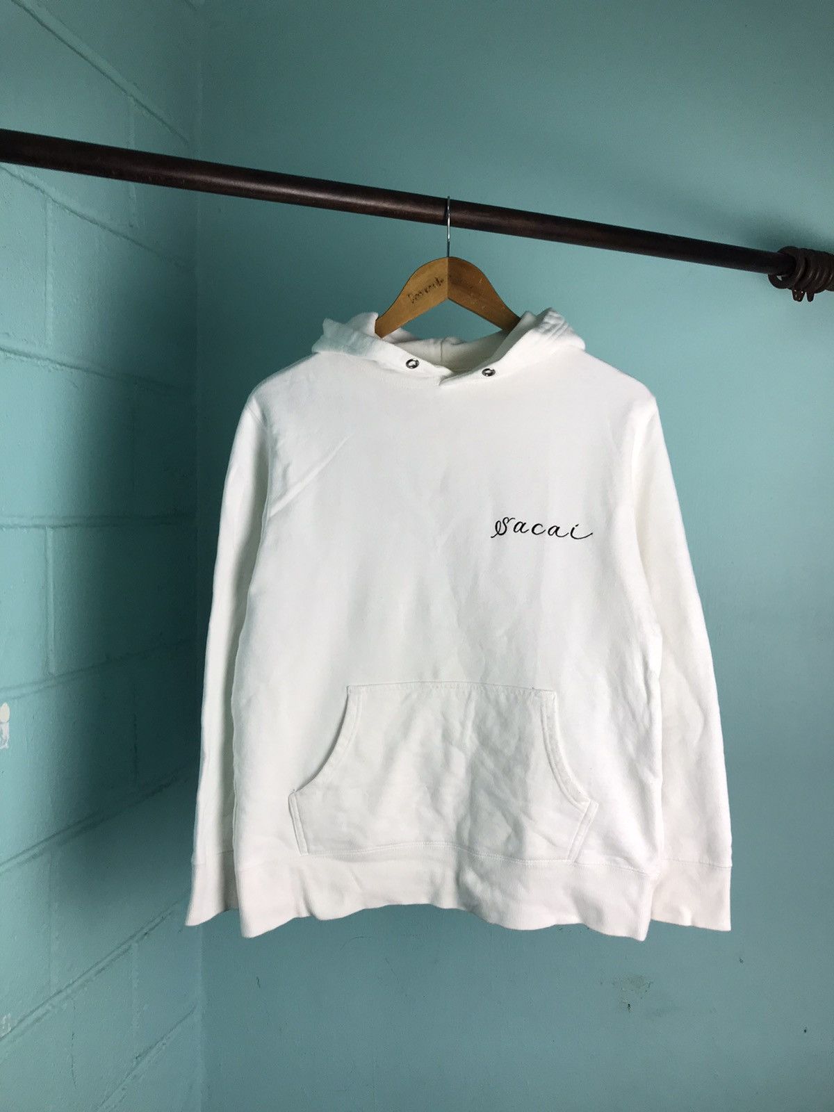 Sacai SS19 Sacai X Dr Woo Limited Edition White Hoodie Size US M / EU 48-50 / 2 - 4 Thumbnail