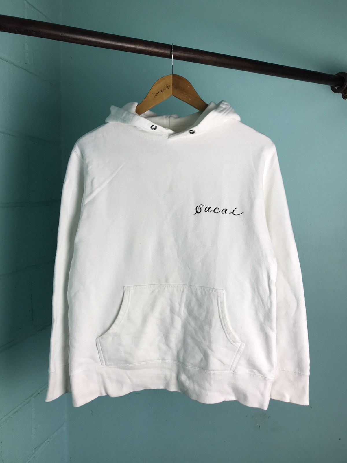 Sacai SS19 Sacai X Dr Woo Limited Edition White Hoodie Size US M / EU 48-50 / 2 - 3 Thumbnail