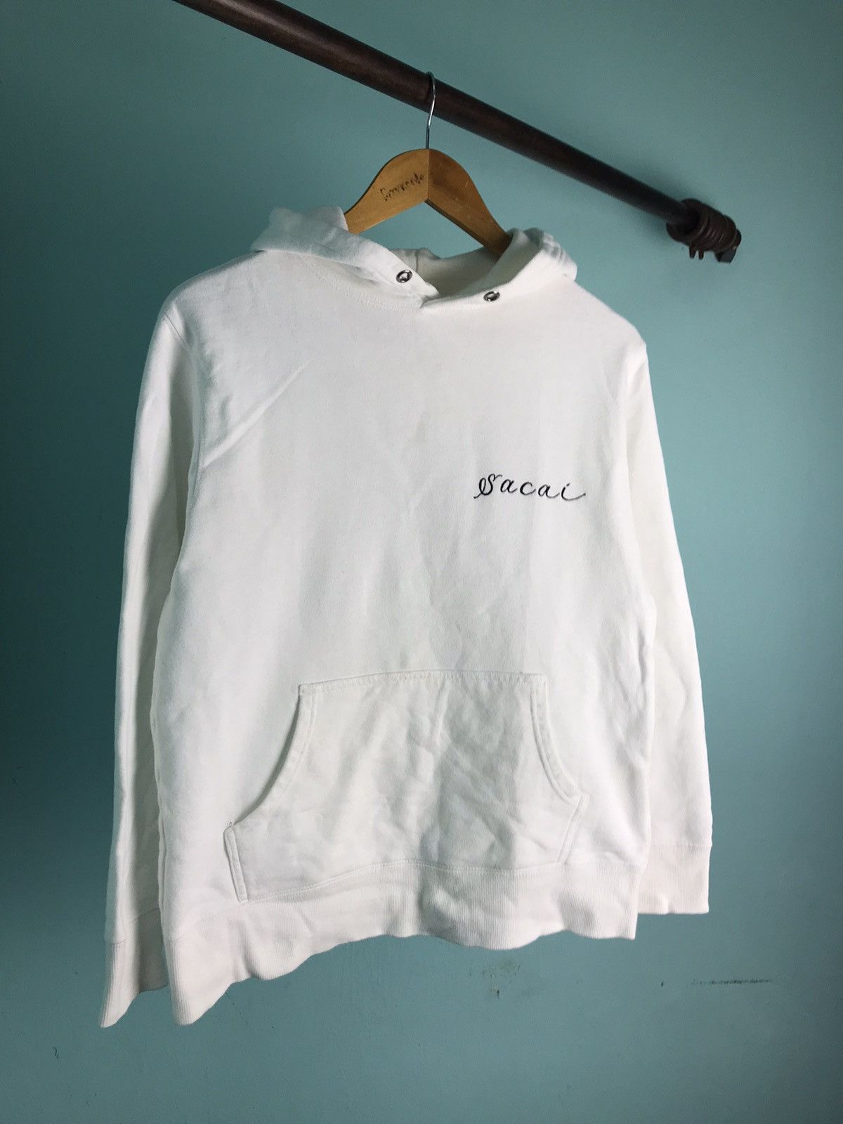 Sacai SS19 Sacai X Dr Woo Limited Edition White Hoodie Size US M / EU 48-50 / 2 - 5 Thumbnail