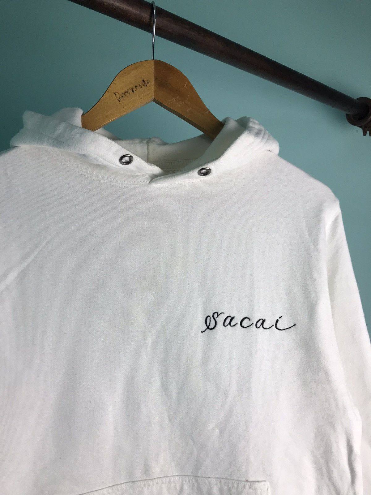 Sacai SS19 Sacai X Dr Woo Limited Edition White Hoodie Size US M / EU 48-50 / 2 - 7 Thumbnail