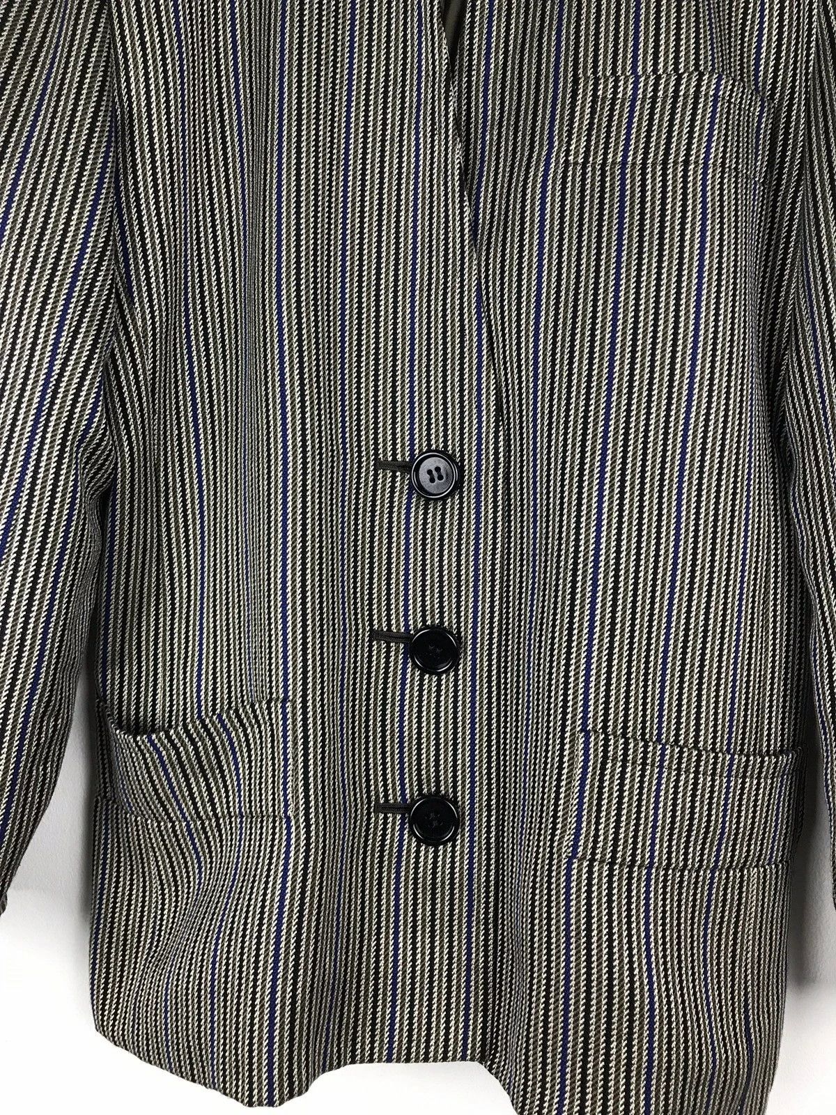 Yves Saint Laurent Yves Saint Laurent Blazer Hickory Stripe Size US S / EU 44-46 / 1 - 5 Thumbnail