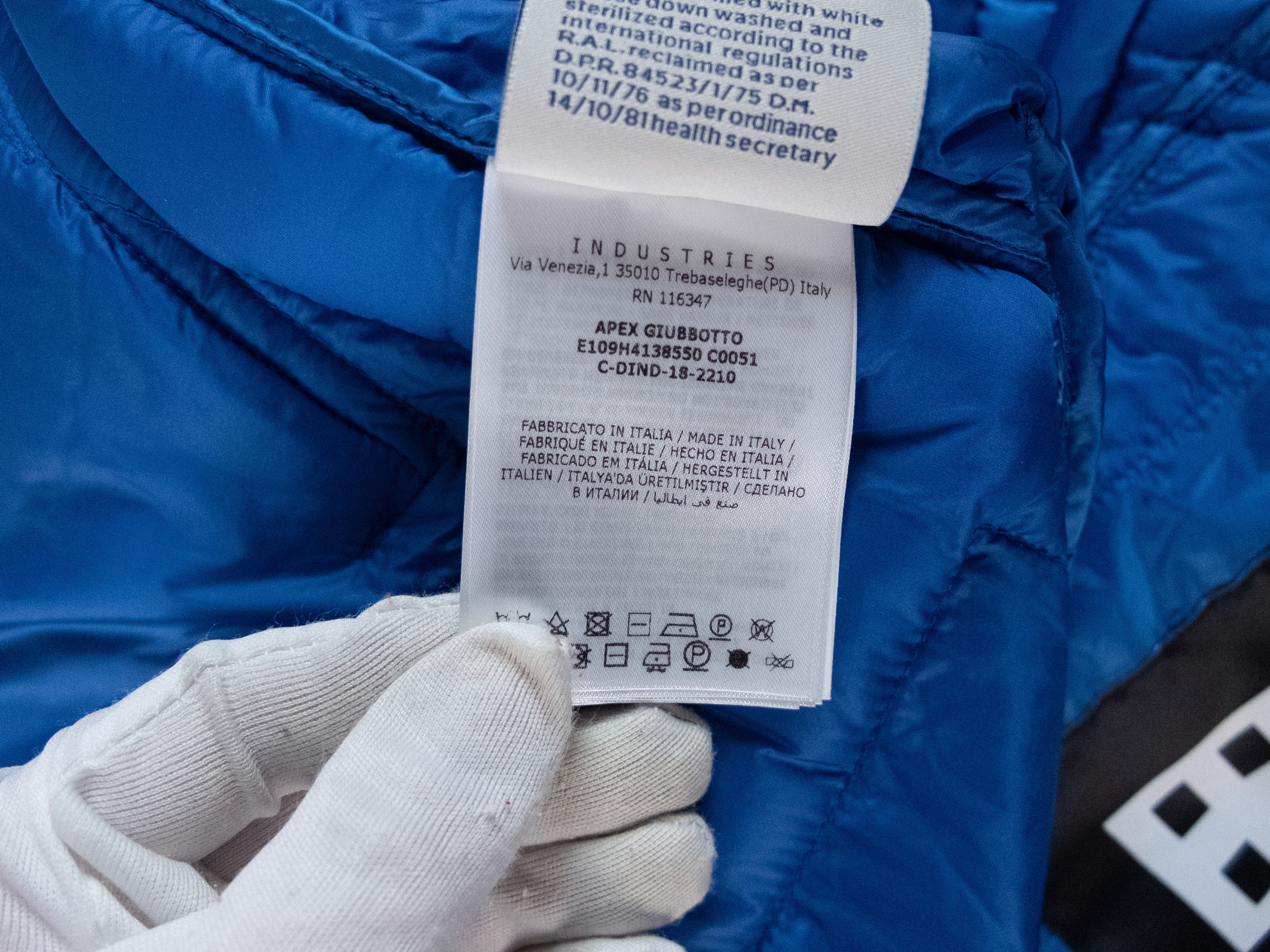 Moncler MONCLER Genius Craig Green Apex blue down hooded jacket 2 Size US M / EU 48-50 / 2 - 10 Thumbnail