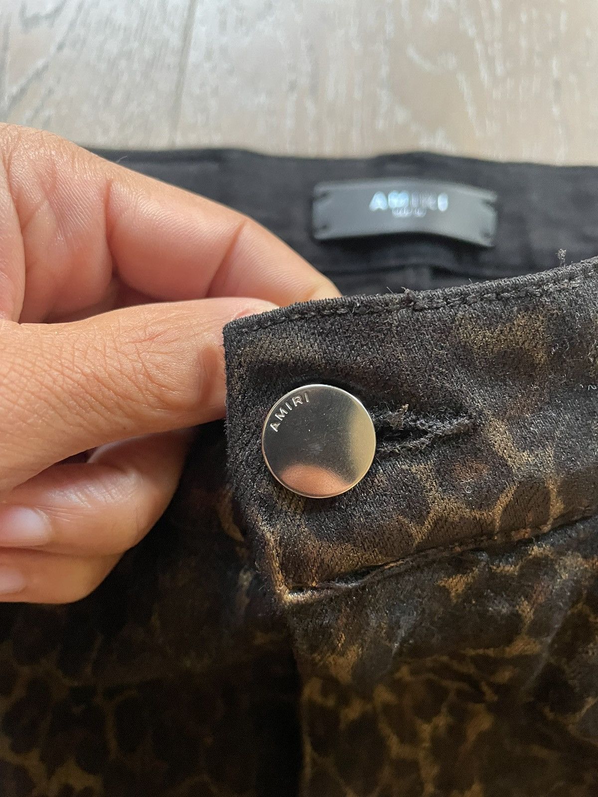 Amiri Amiri Foil Broken Leo Denim Size US 30 / EU 46 - 5 Thumbnail