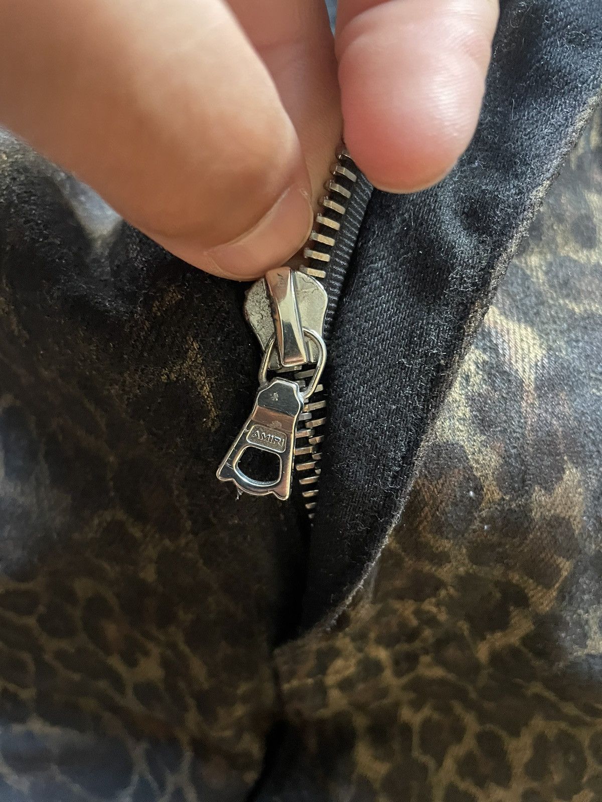 Amiri Amiri Foil Broken Leo Denim Size US 30 / EU 46 - 10 Thumbnail