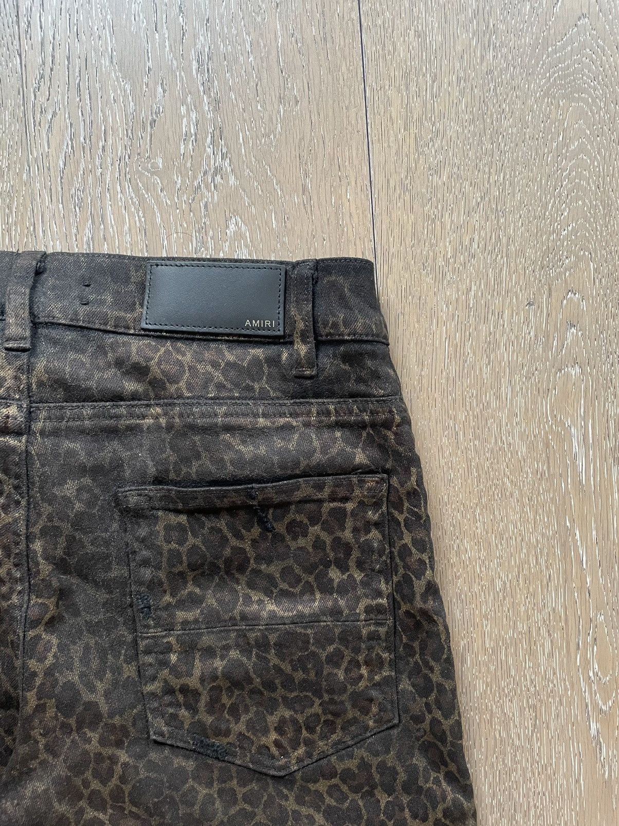 Amiri Amiri Foil Broken Leo Denim Size US 30 / EU 46 - 11 Thumbnail