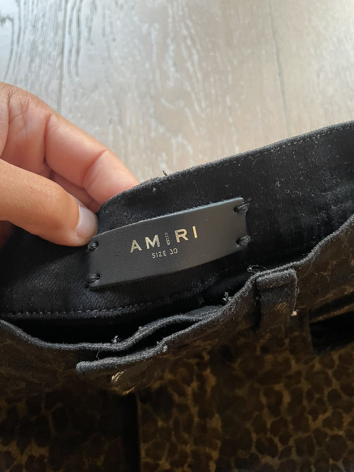 Amiri Amiri Foil Broken Leo Denim Size US 30 / EU 46 - 7 Thumbnail