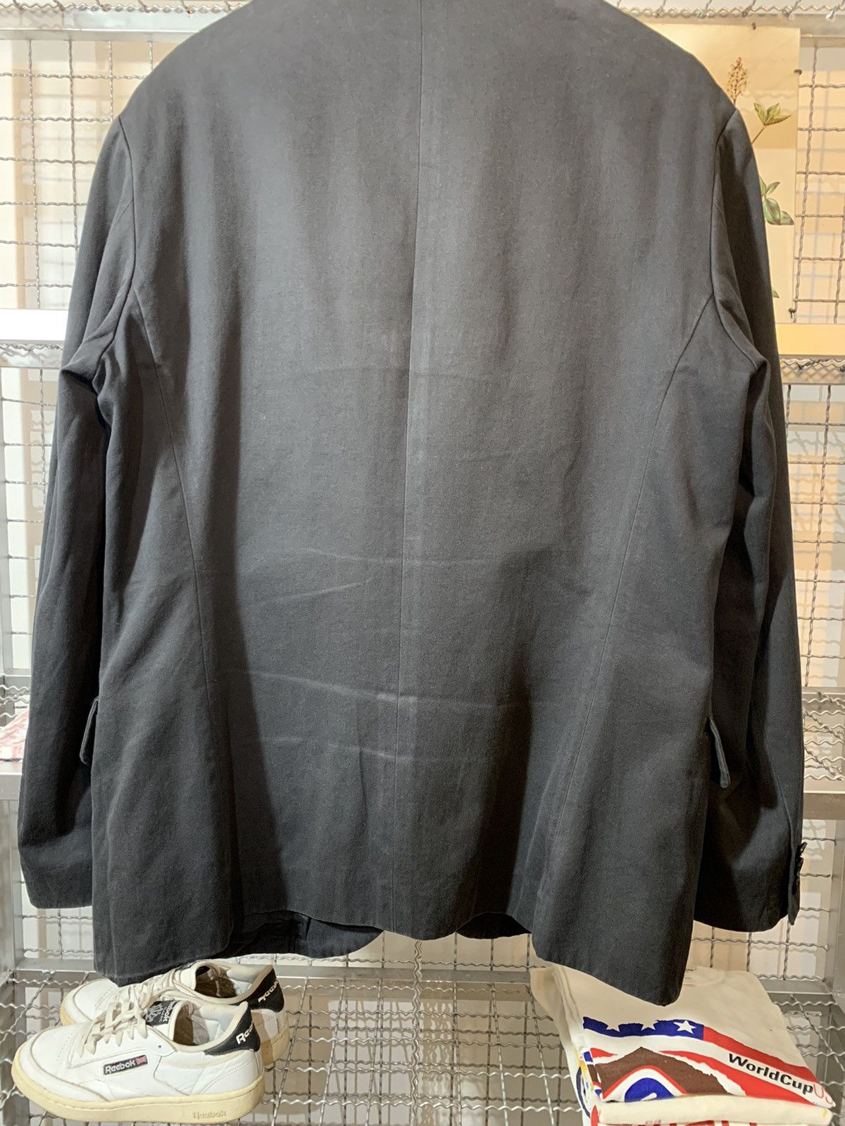 Yohji Yamamoto Yohji Yamamoto Pour Homme Blazer Jacket Size 40R - 10 Thumbnail