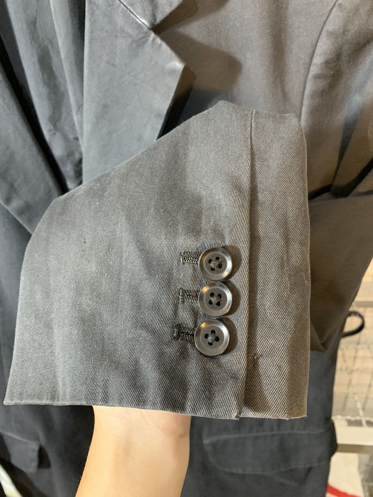 Yohji Yamamoto Yohji Yamamoto Pour Homme Blazer Jacket Size 40R - 7 Thumbnail