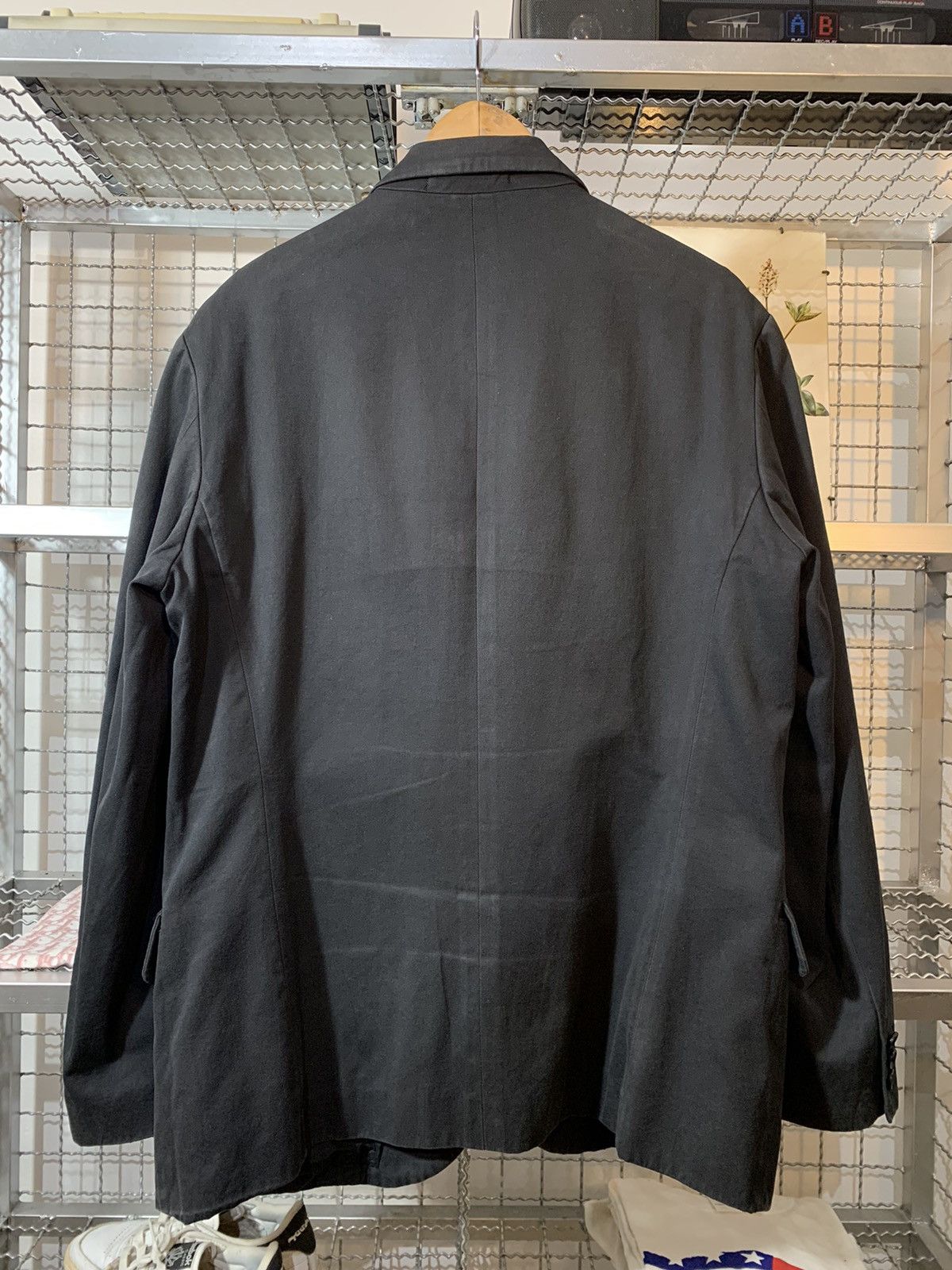 Yohji Yamamoto Yohji Yamamoto Pour Homme Blazer Jacket Size 40R - 8 Thumbnail
