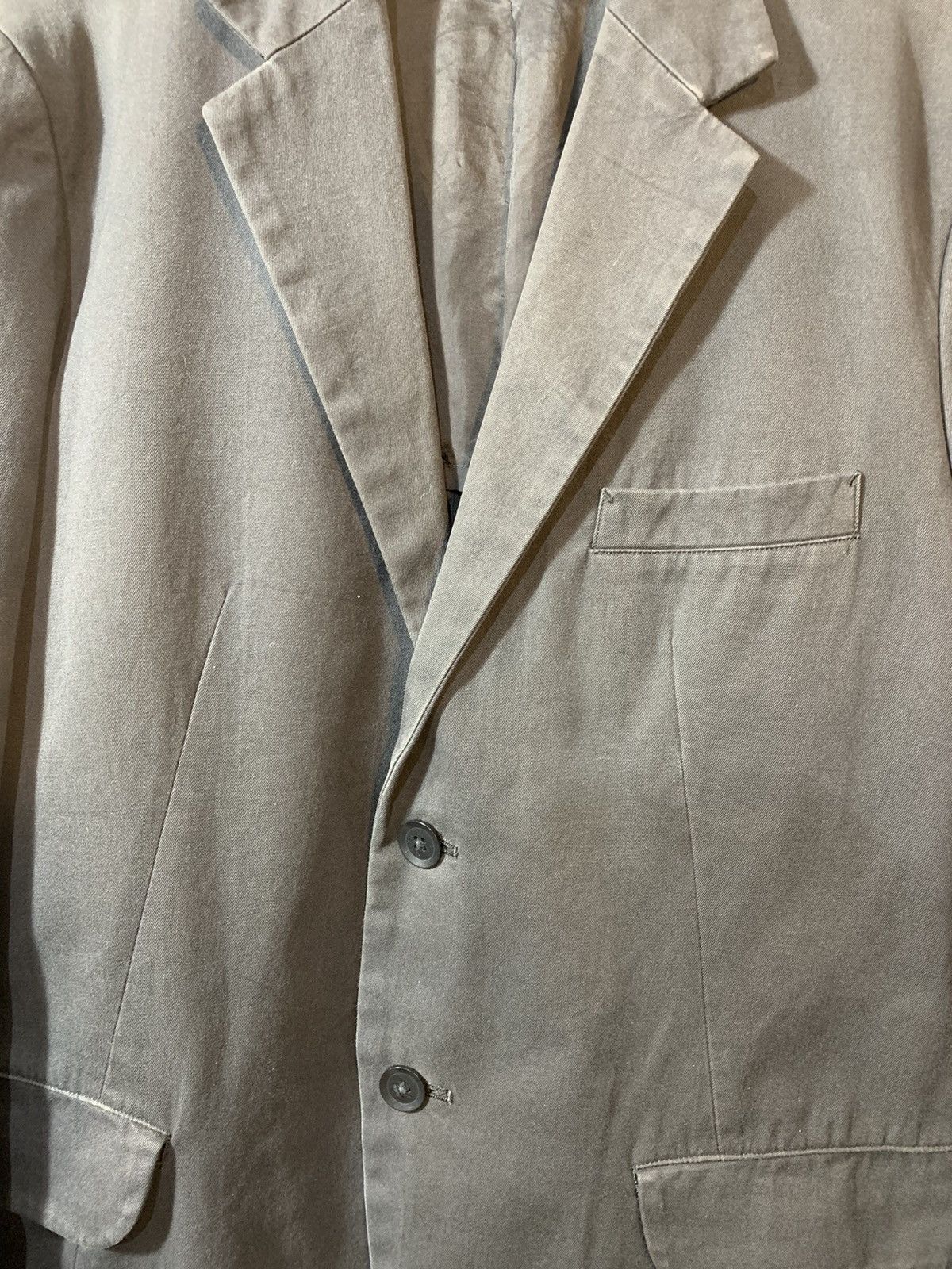 Yohji Yamamoto Yohji Yamamoto Pour Homme Blazer Jacket Size 40R - 6 Thumbnail