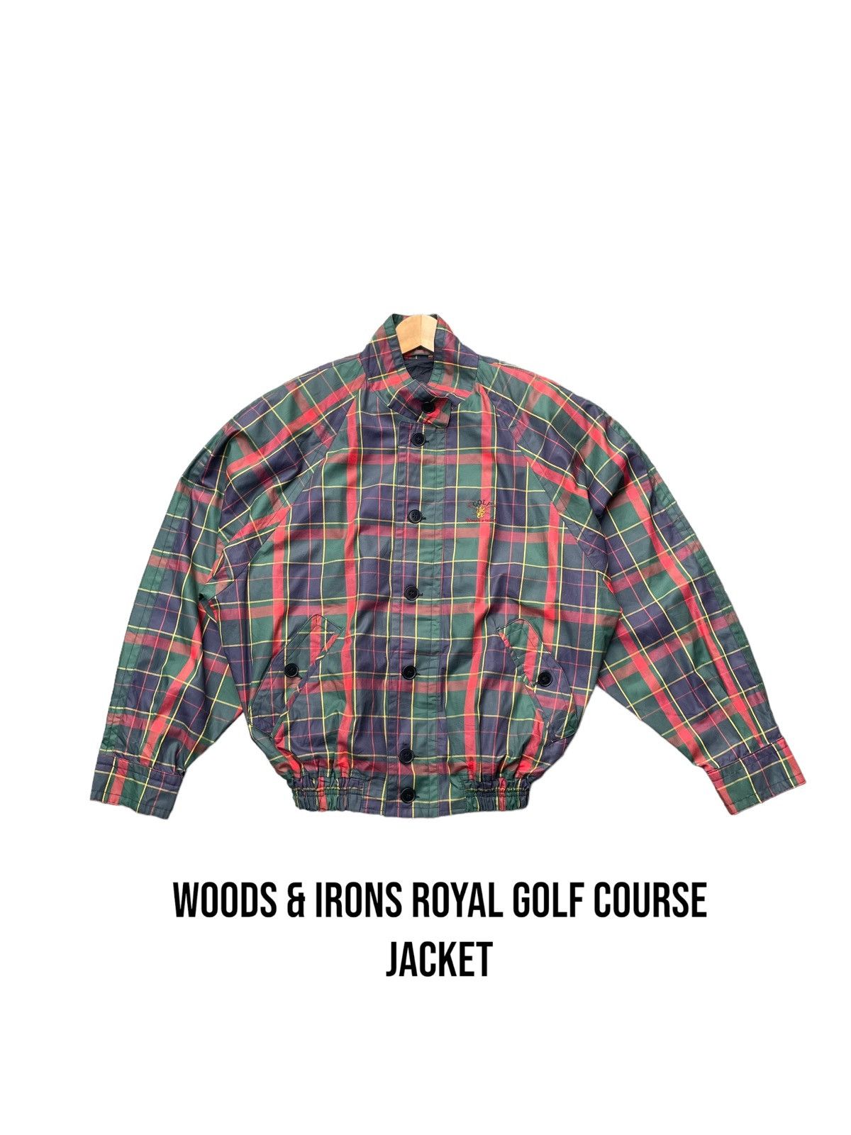 Vintage Vintage Woods & Irons Royal Golf Course Jacket Size US L / EU 52-54 / 3 - 1 Thumbnail
