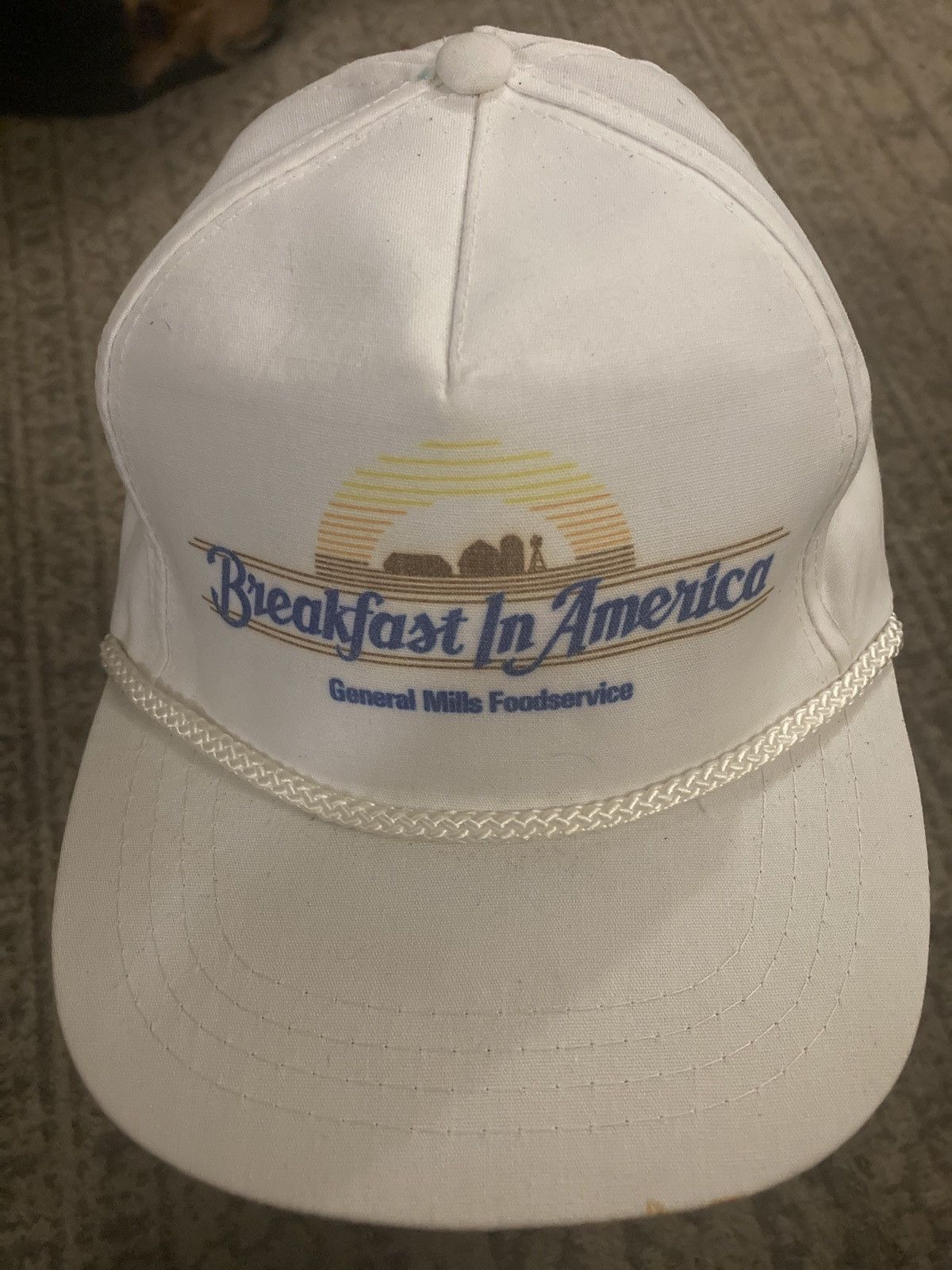 Vintage Breakfast in America General Mills Foodservice Trucker Hat 🧢 Size ONE SIZE - 1 Thumbnail