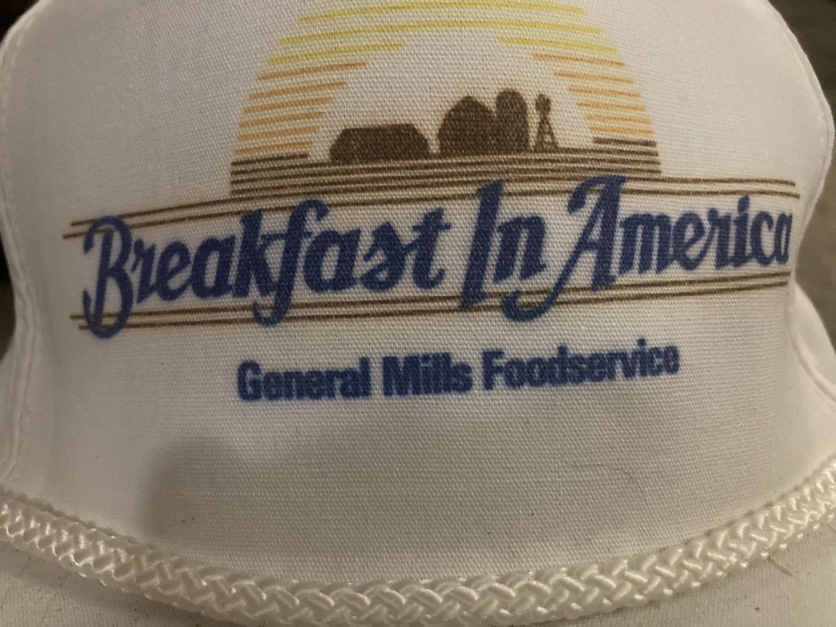 Vintage Breakfast in America General Mills Foodservice Trucker Hat 🧢 Size ONE SIZE - 2 Thumbnail