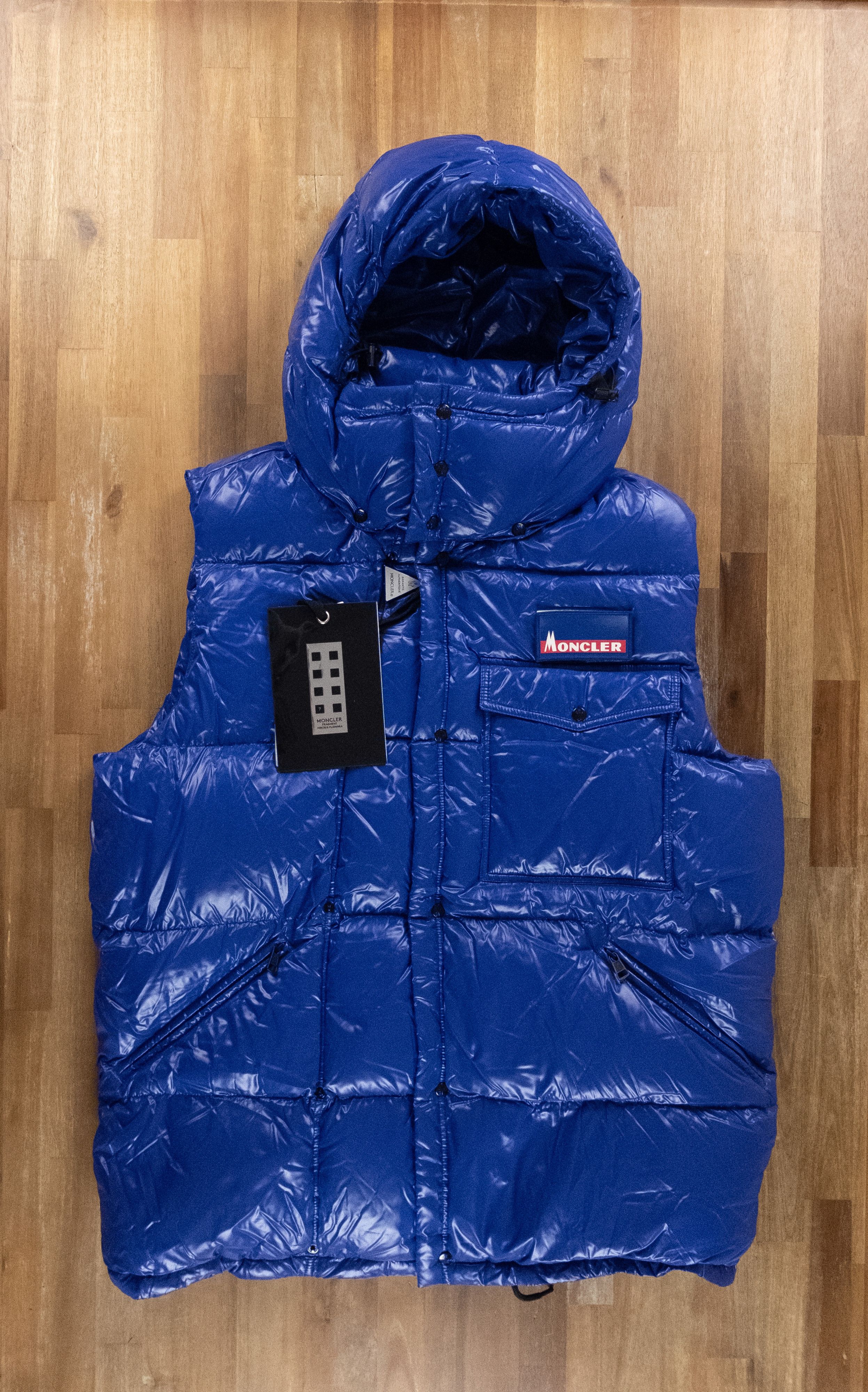 Moncler MONCLER Genius Fragment Design Ancheta hooded puffer vest 4 Size US XL / EU 56 / 4 - 1 Thumbnail