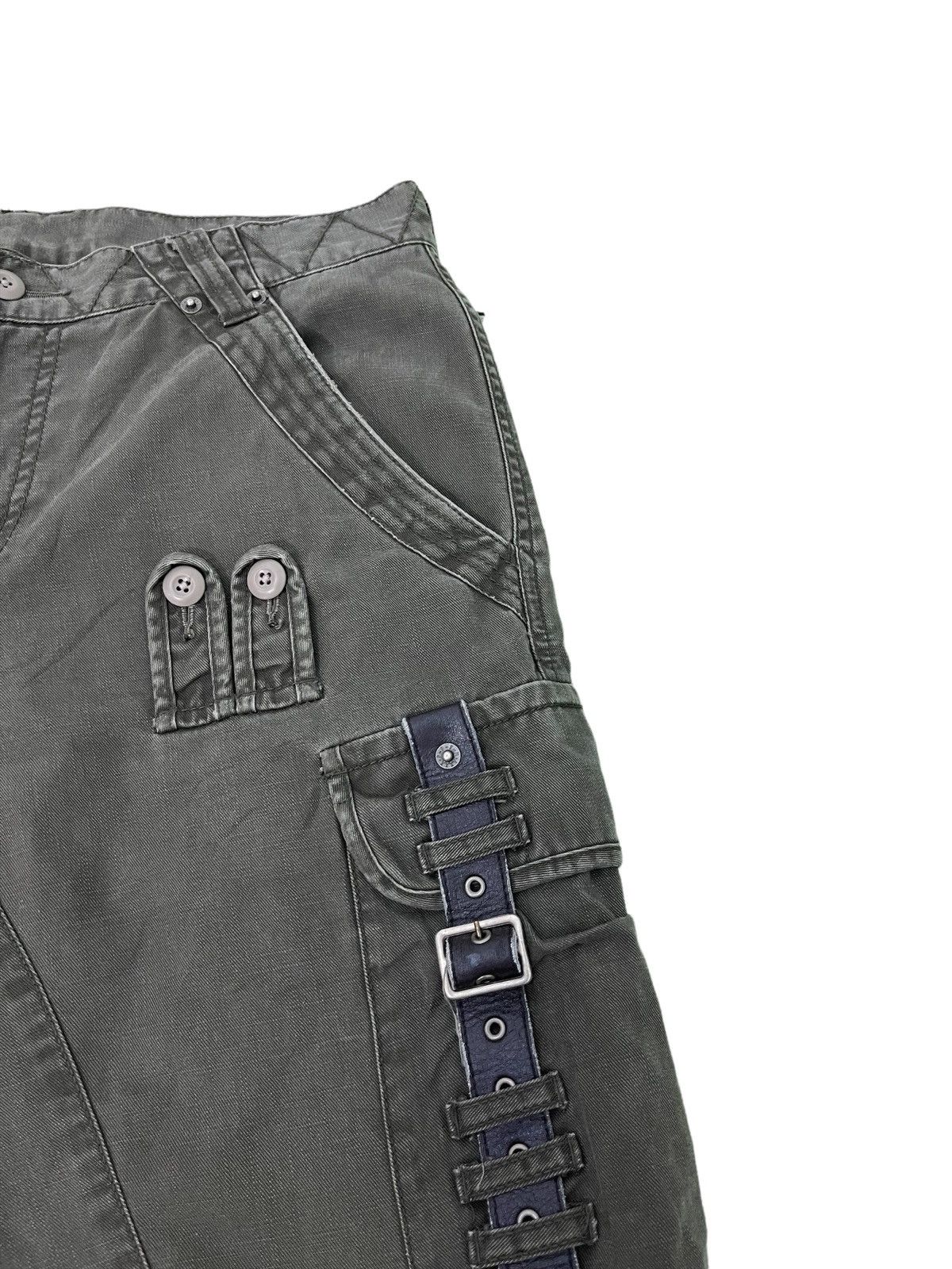 Japanese Brand PPFM Cargo Multipockets Tactical Bondage Pant Regular 5🟦 Size US 31 - 6 Thumbnail