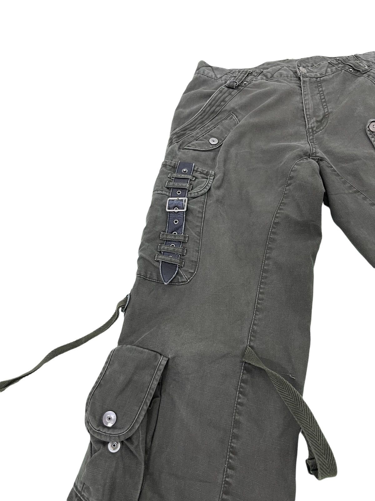 Japanese Brand PPFM Cargo Multipockets Tactical Bondage Pant Regular 5🟦 Size US 31 - 5 Thumbnail