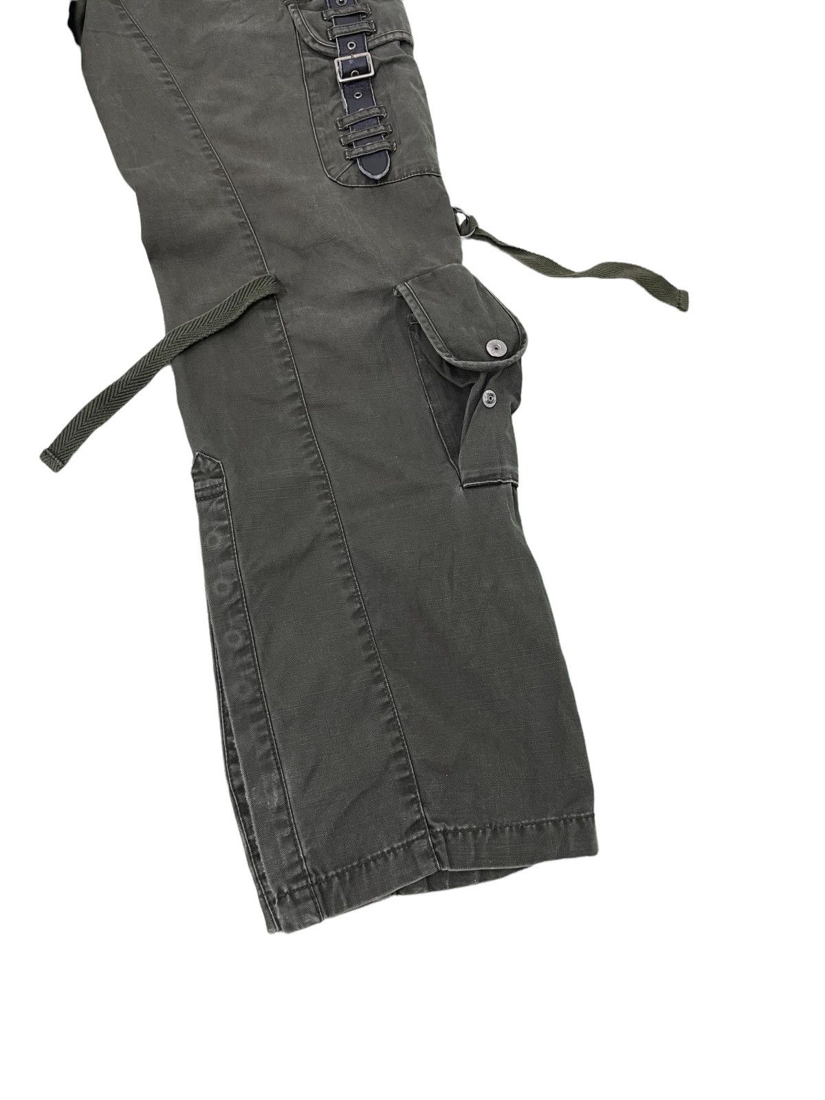 Japanese Brand PPFM Cargo Multipockets Tactical Bondage Pant Regular 5🟦 Size US 31 - 3 Thumbnail