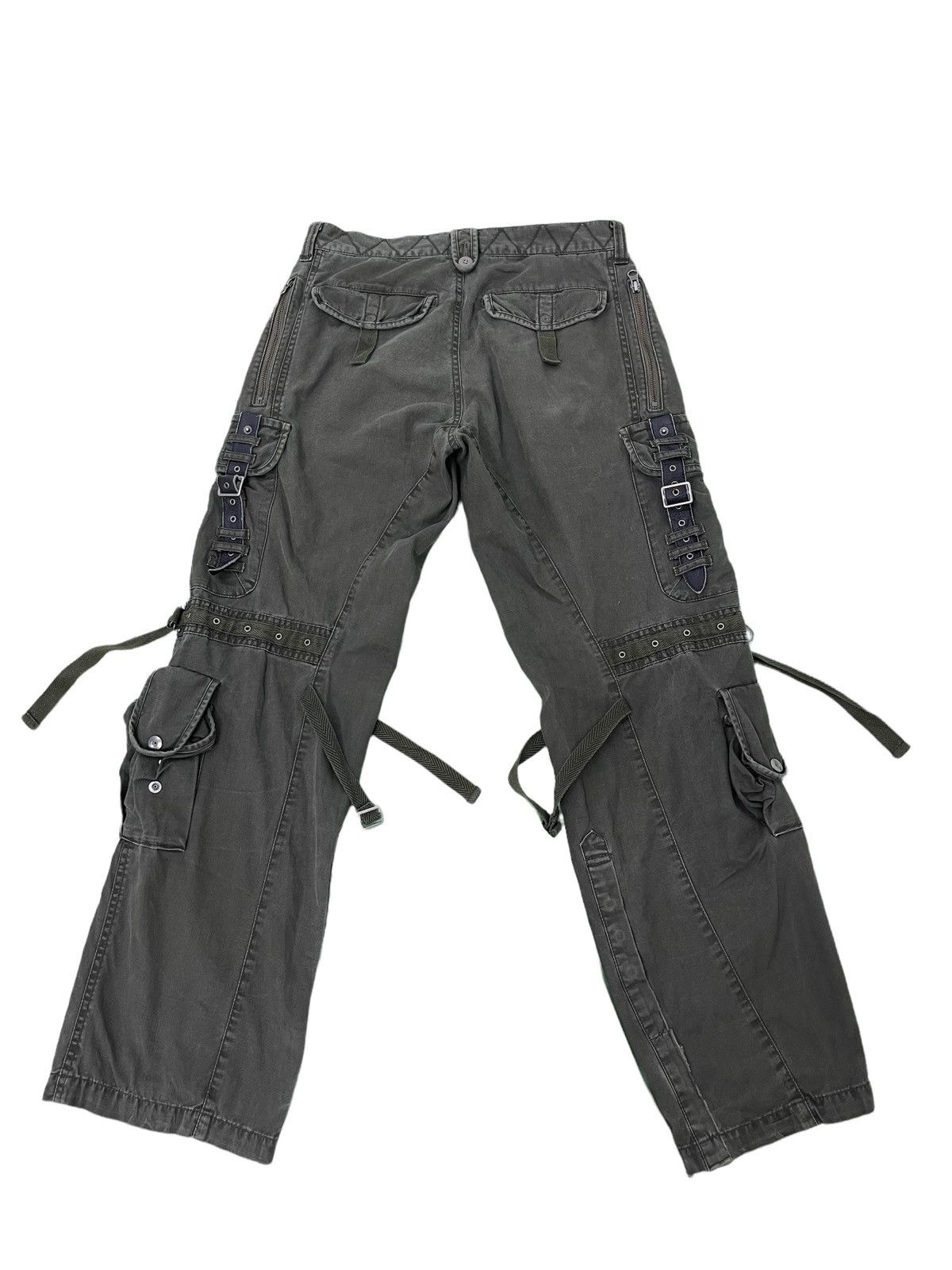 Japanese Brand PPFM Cargo Multipockets Tactical Bondage Pant Regular 5🟦 Size US 31 - 7 Thumbnail