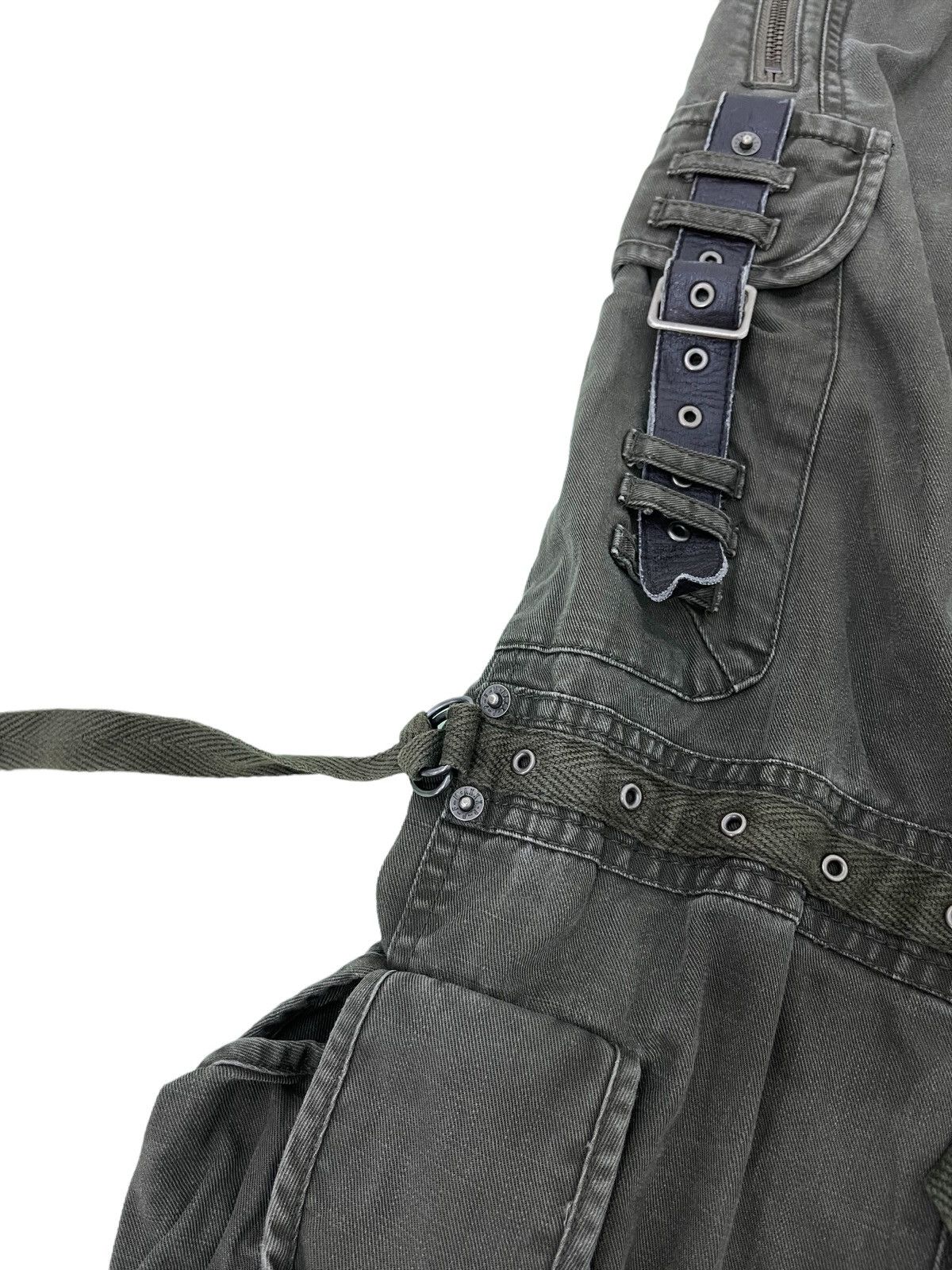 Japanese Brand PPFM Cargo Multipockets Tactical Bondage Pant Regular 5🟦 Size US 31 - 10 Thumbnail