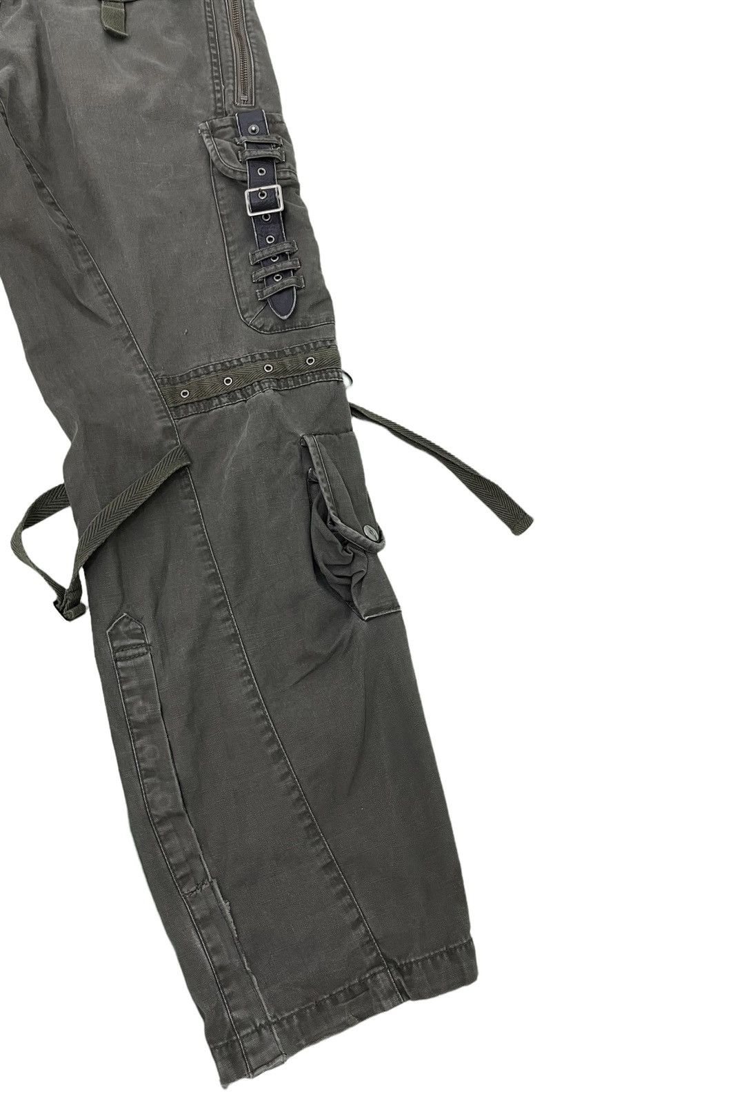 Japanese Brand PPFM Cargo Multipockets Tactical Bondage Pant Regular 5🟦 Size US 31 - 9 Thumbnail