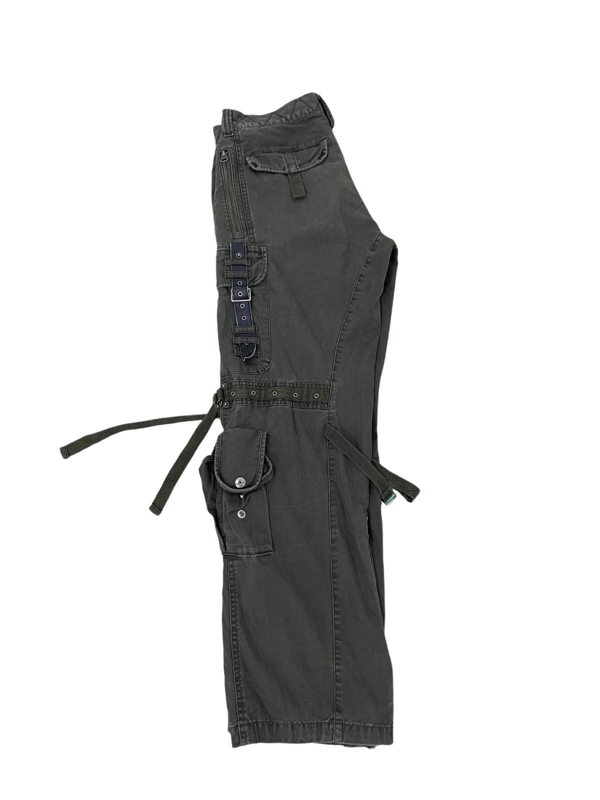 Japanese Brand PPFM Cargo Multipockets Tactical Bondage Pant Regular 5🟦 Size US 31 - 13 Thumbnail