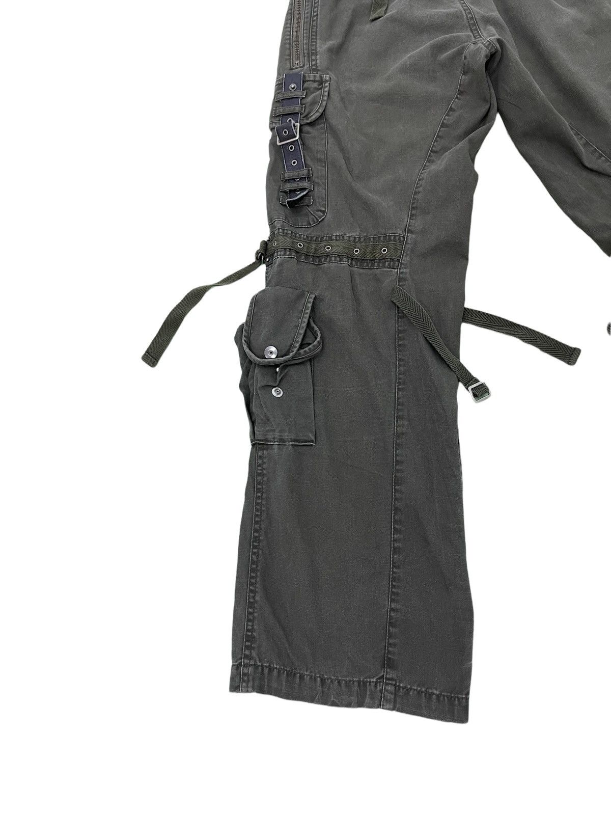 Japanese Brand PPFM Cargo Multipockets Tactical Bondage Pant Regular 5🟦 Size US 31 - 8 Thumbnail