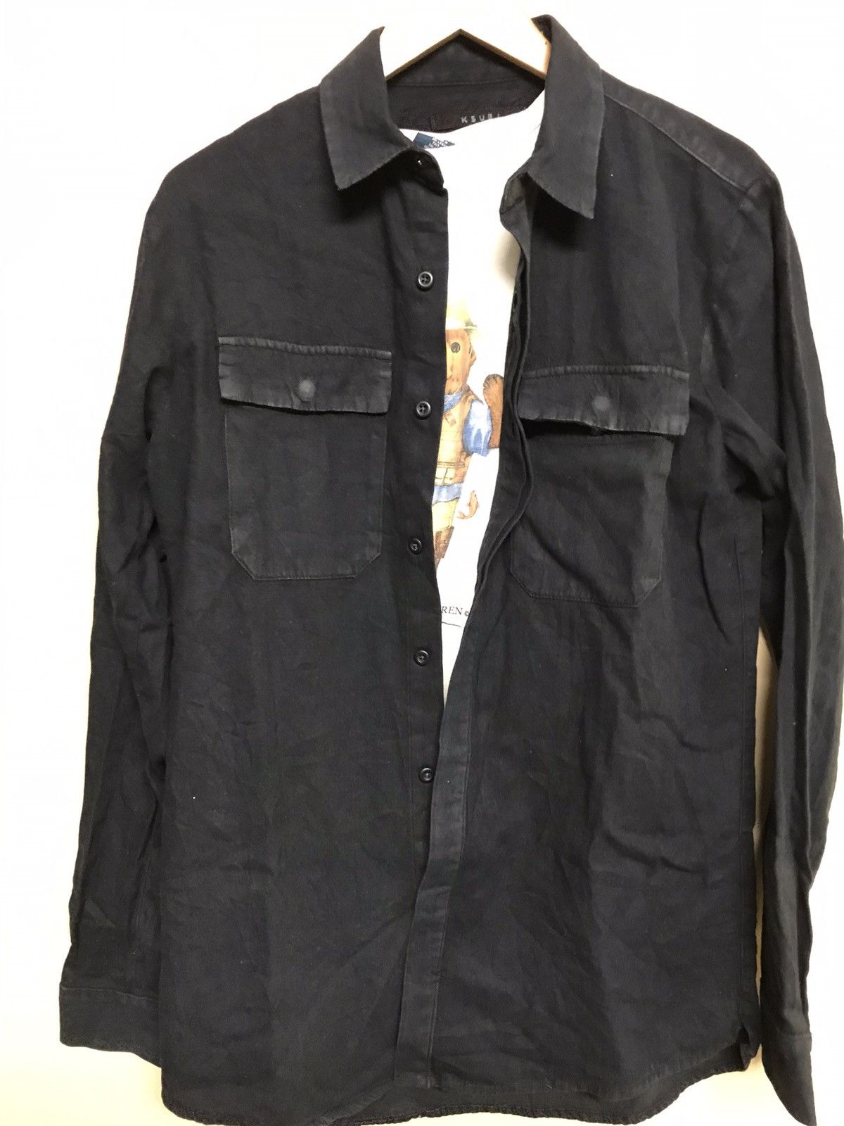 Ksubi × Vintage Indigo dye button up small Size US S / EU 44-46 / 1 - 1 Thumbnail